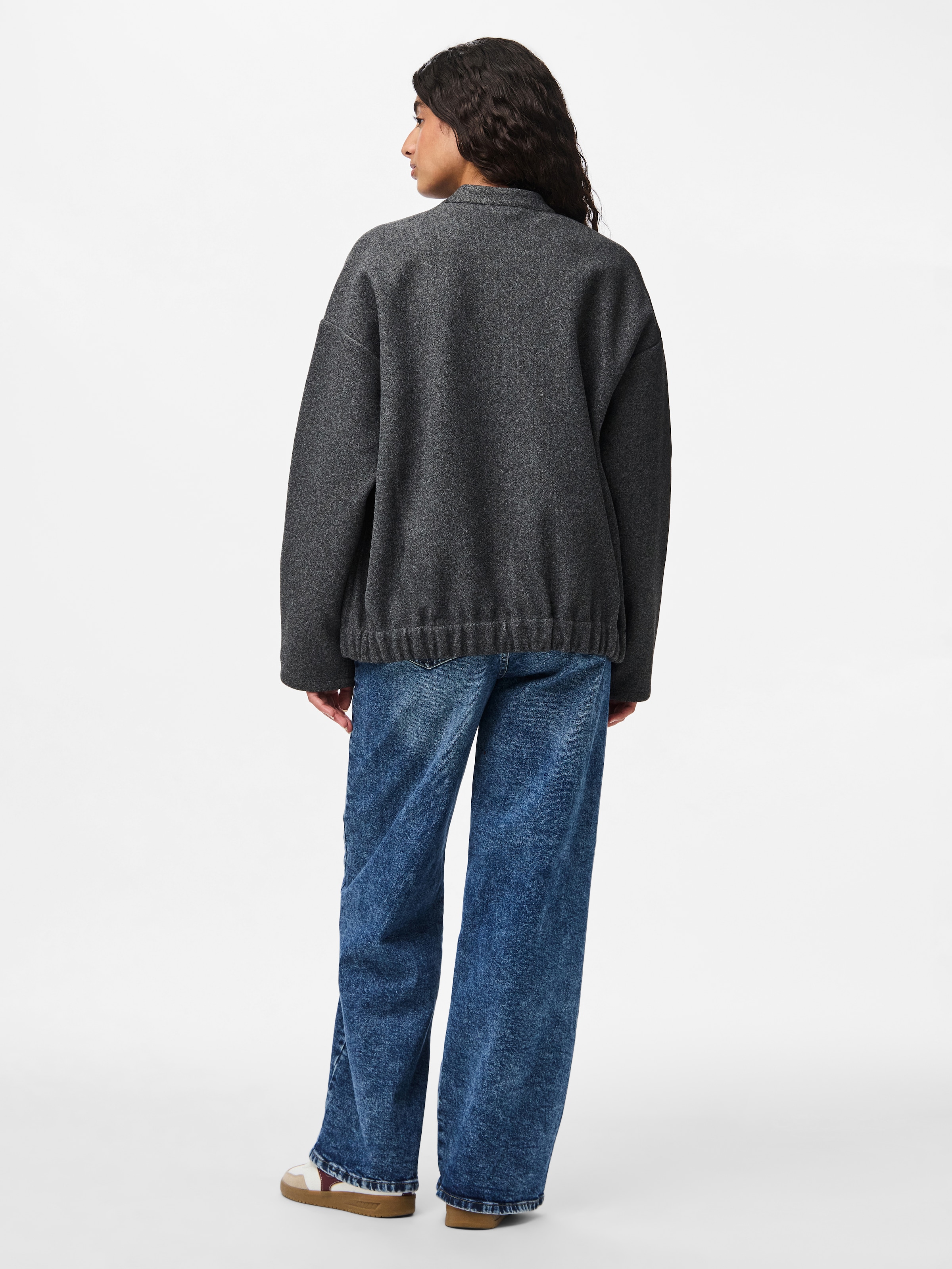 pieces Blouson »PCDEBBIE LS BOMBER JACKET NOOS«, ohne Kapuze