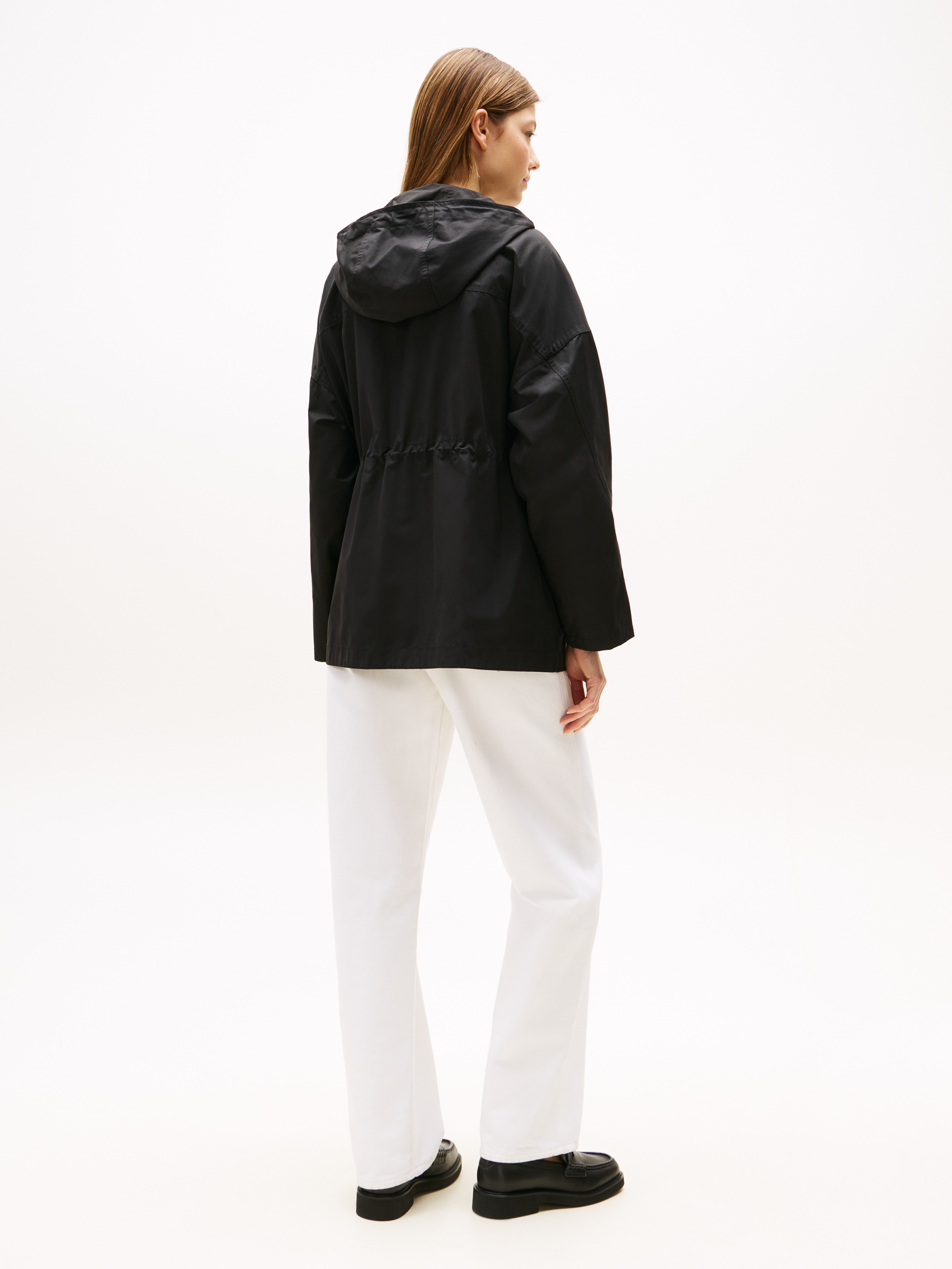 Tommy Hilfiger Windbreaker »COTTON NYLON REG PARKA«, mit Kapuze