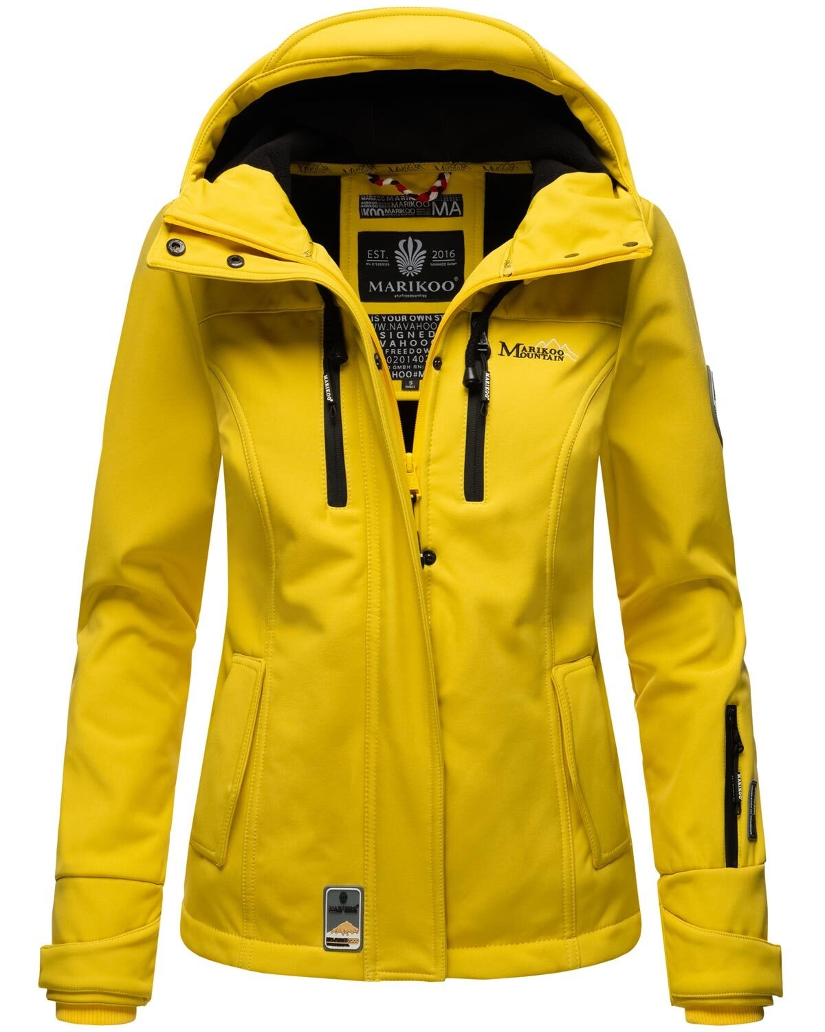 Marikoo Softshelljacke »Marikoo Kleinezicke Damen Softshell Jacke B864«