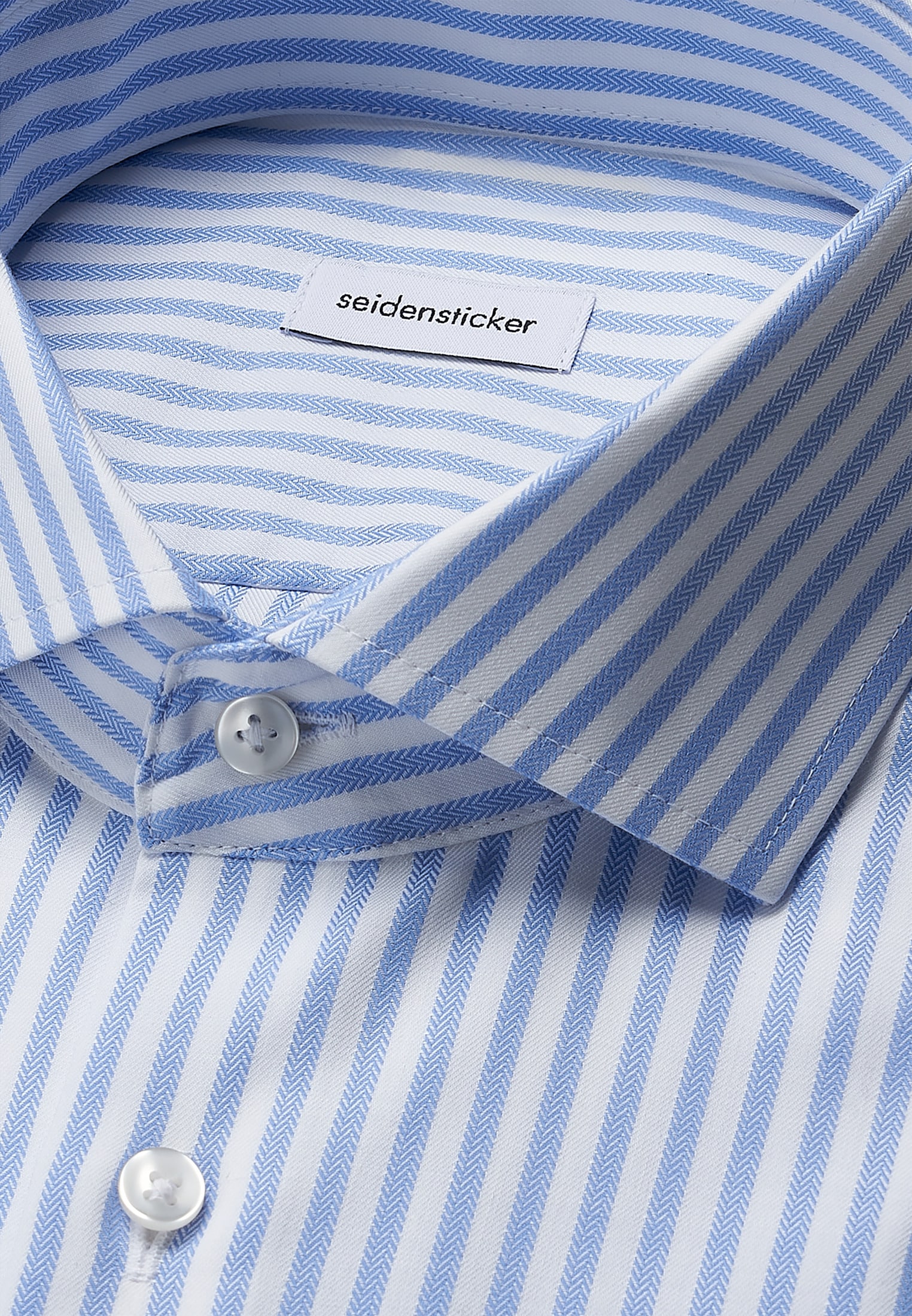 seidensticker Businesshemd »Schwarze Rose«, Comfort 1/1 Kentkragen Gestreift