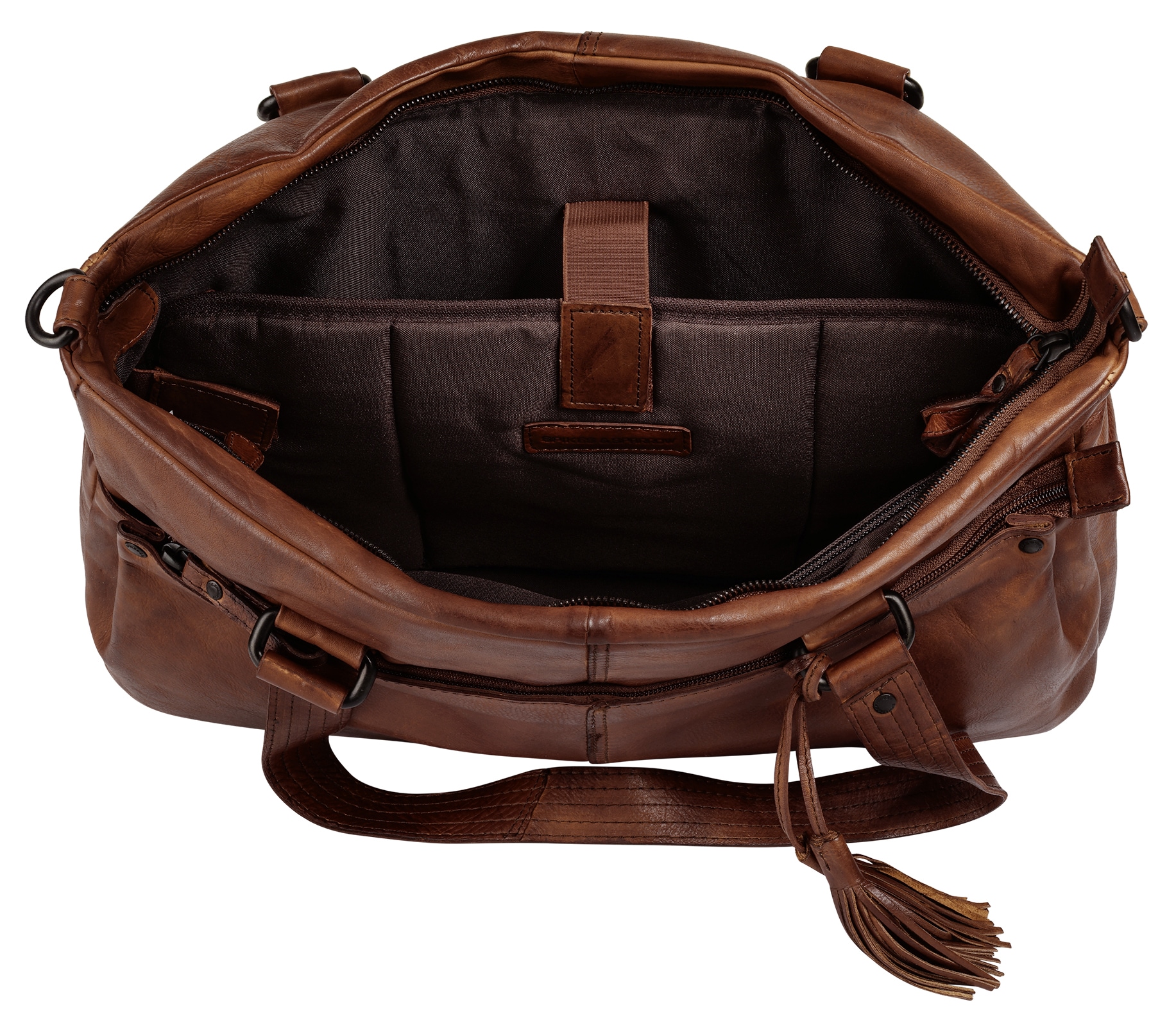 Spikes & Sparrow Shopper, echt Leder