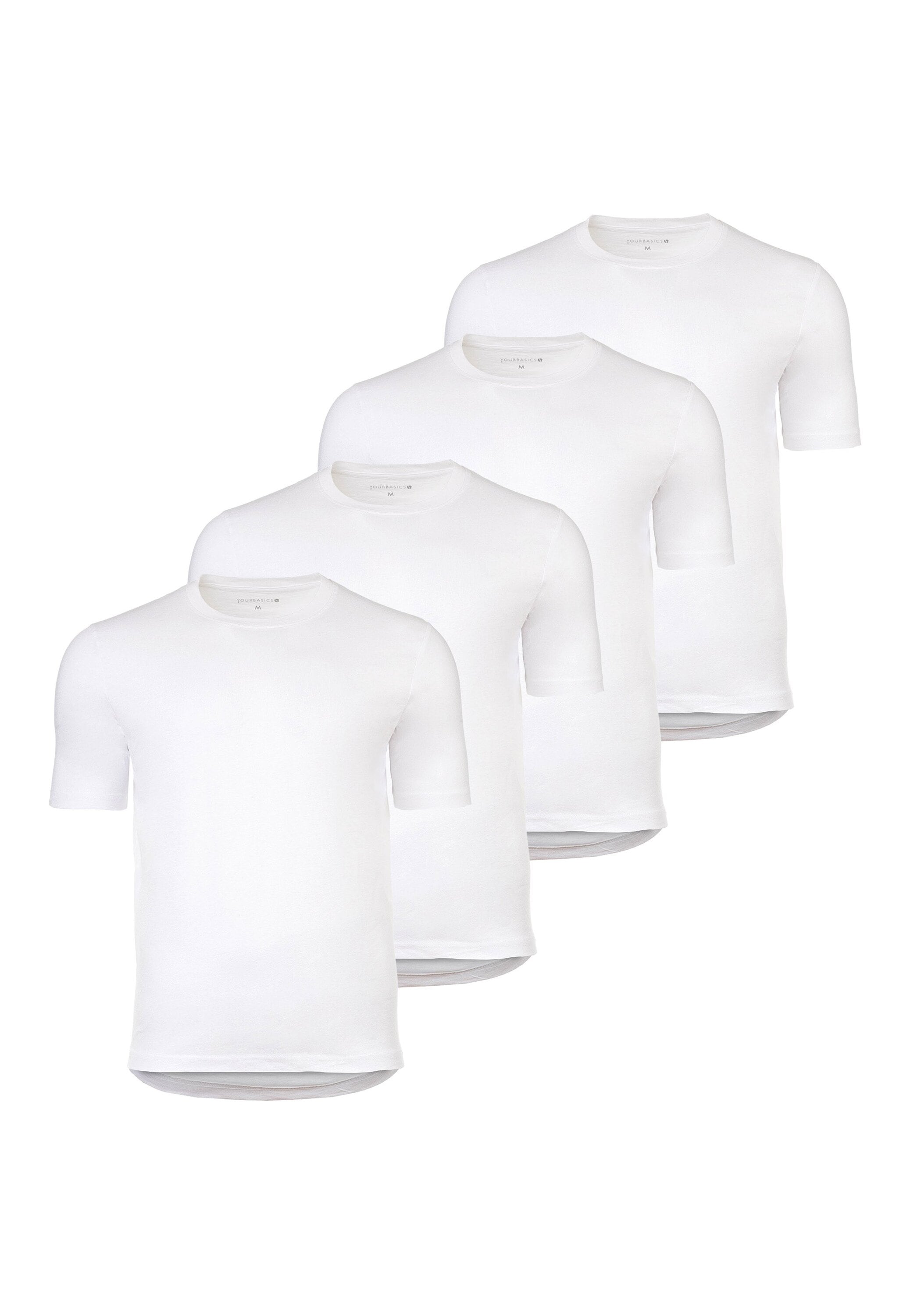 YOURBASICS T-Shirt »T-Shirt Men's T-Shirt IAN 4er Pack« 4