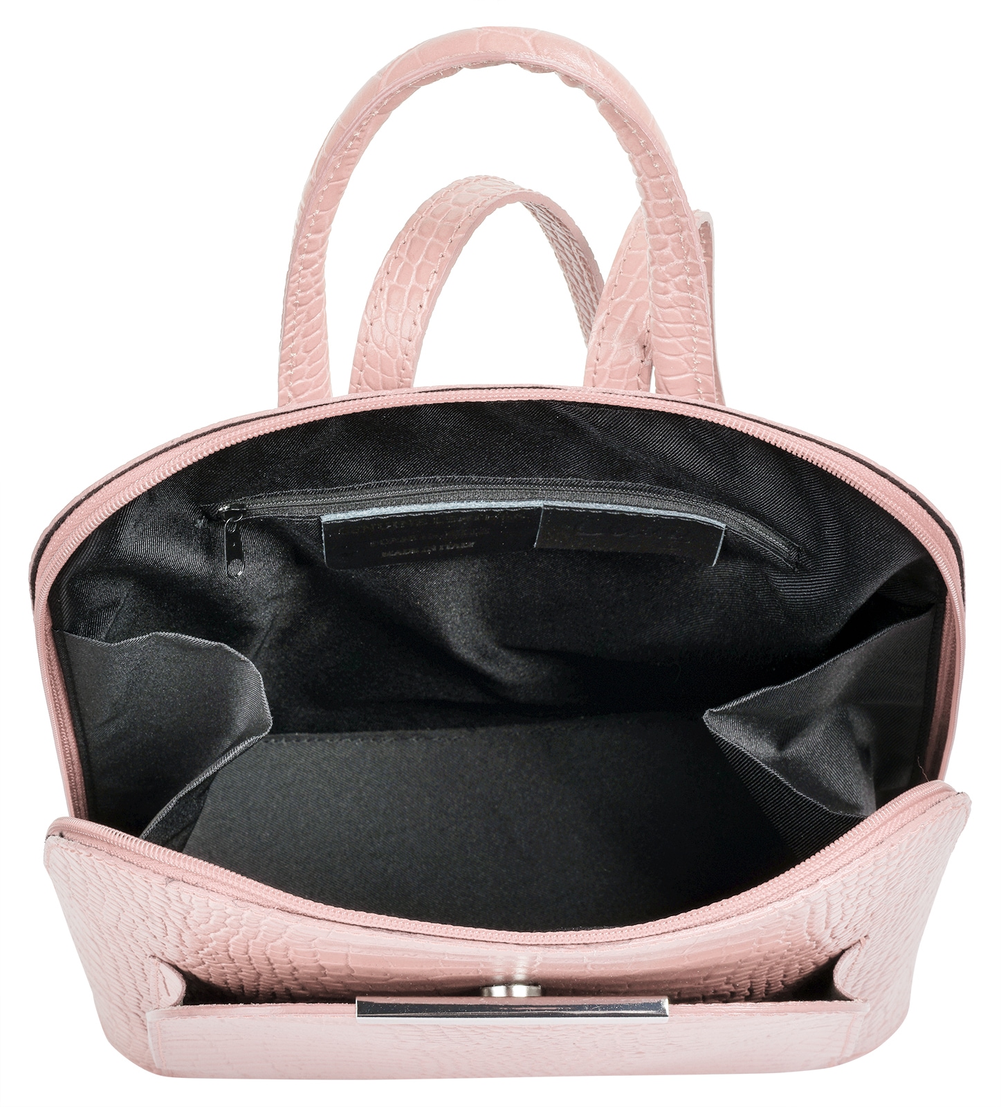Cluty Cityrucksack, echt Leder, Made in Italy