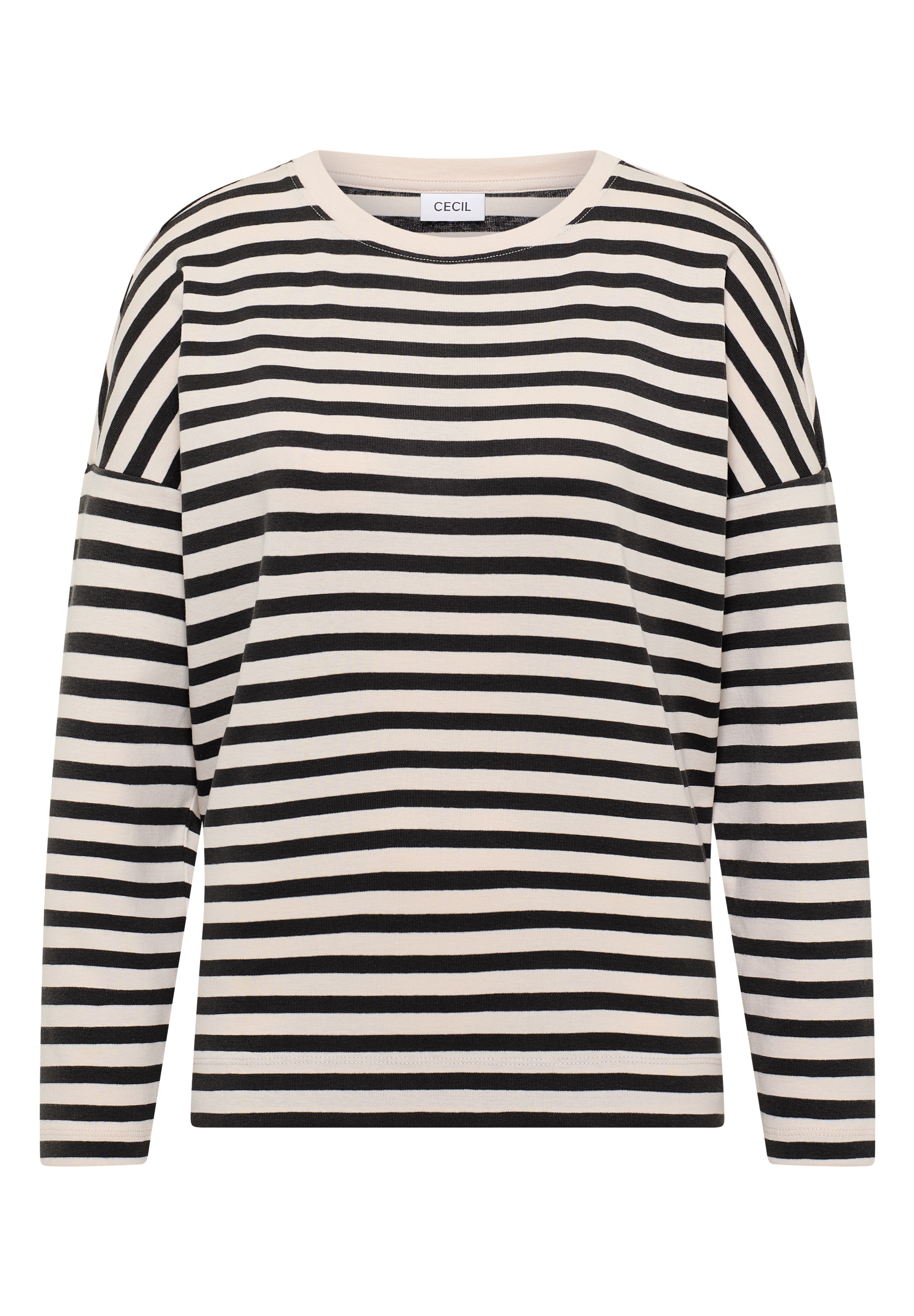 Cecil Langarmshirt im Streifen-Design