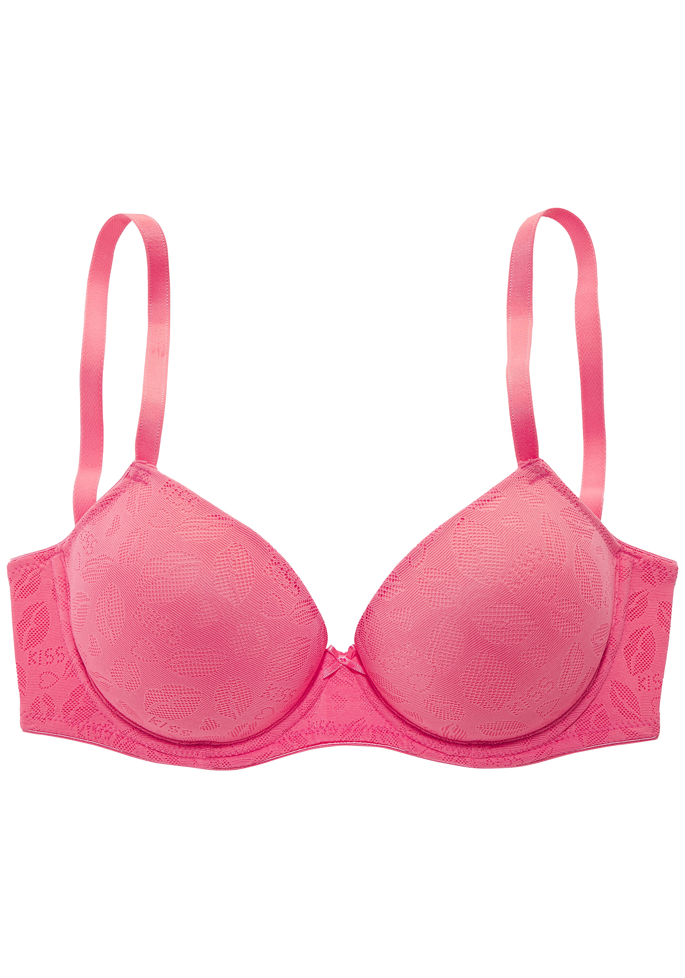 LASCANA Schalen-BH mit Spitze in Kussmund-Optik, sexy Dessous