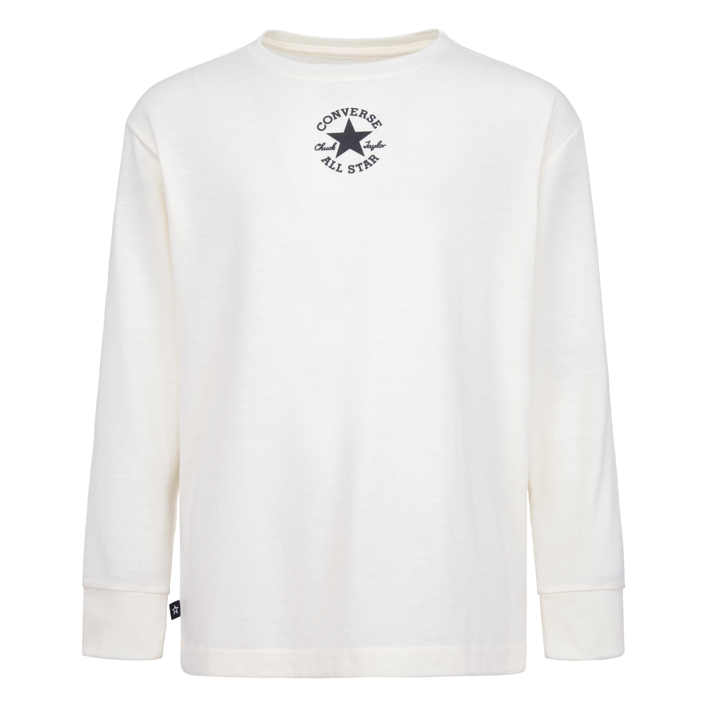 Converse Langarmshirt »CNVN SUSTAINABLE CORE L/S TEE« Langarm, sportlicher Stil, für sportliche Aktivitäten, in Größe 104