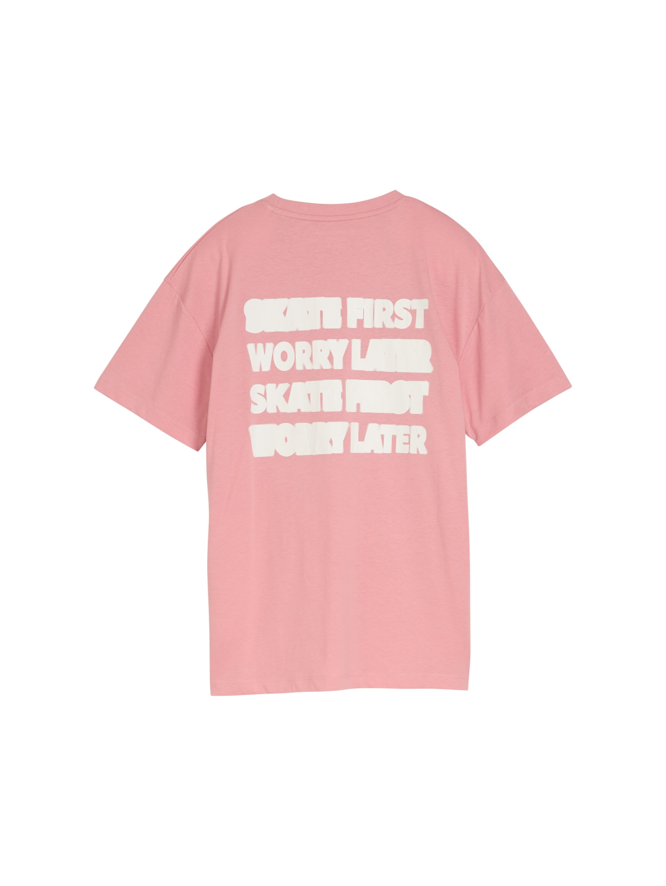 TOM TAILOR Kurzarmshirt mit Frontprint und großem Rückenprint / für Boys