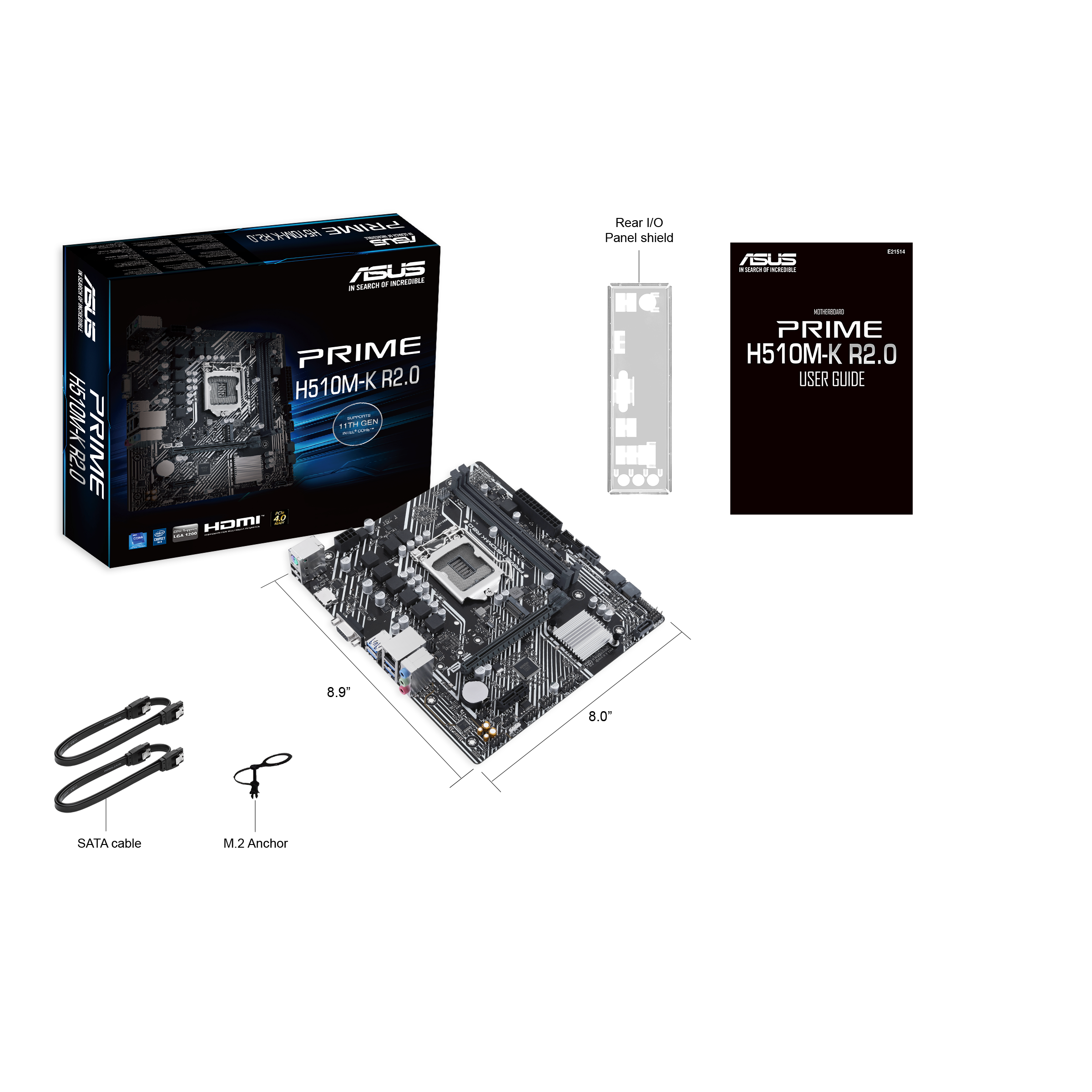 Asus Mainboard »PRIME H510M-K R2.0«