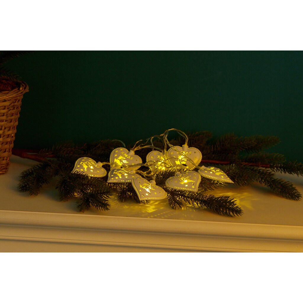Myflair Möbel & Accessoires LED-Lichterkette »Weihnachtsdeko«