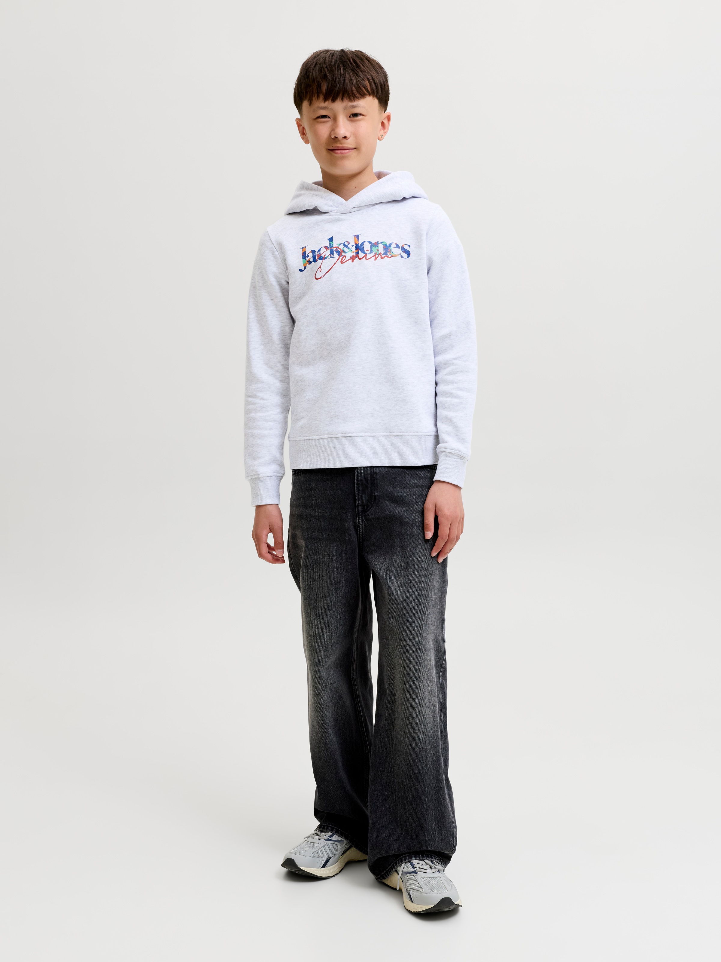 Jack & Jones Junior Kapuzensweatshirt »JJTOM SWEAT HOOD SN JNR«, Baumwollmischung, regular fit
