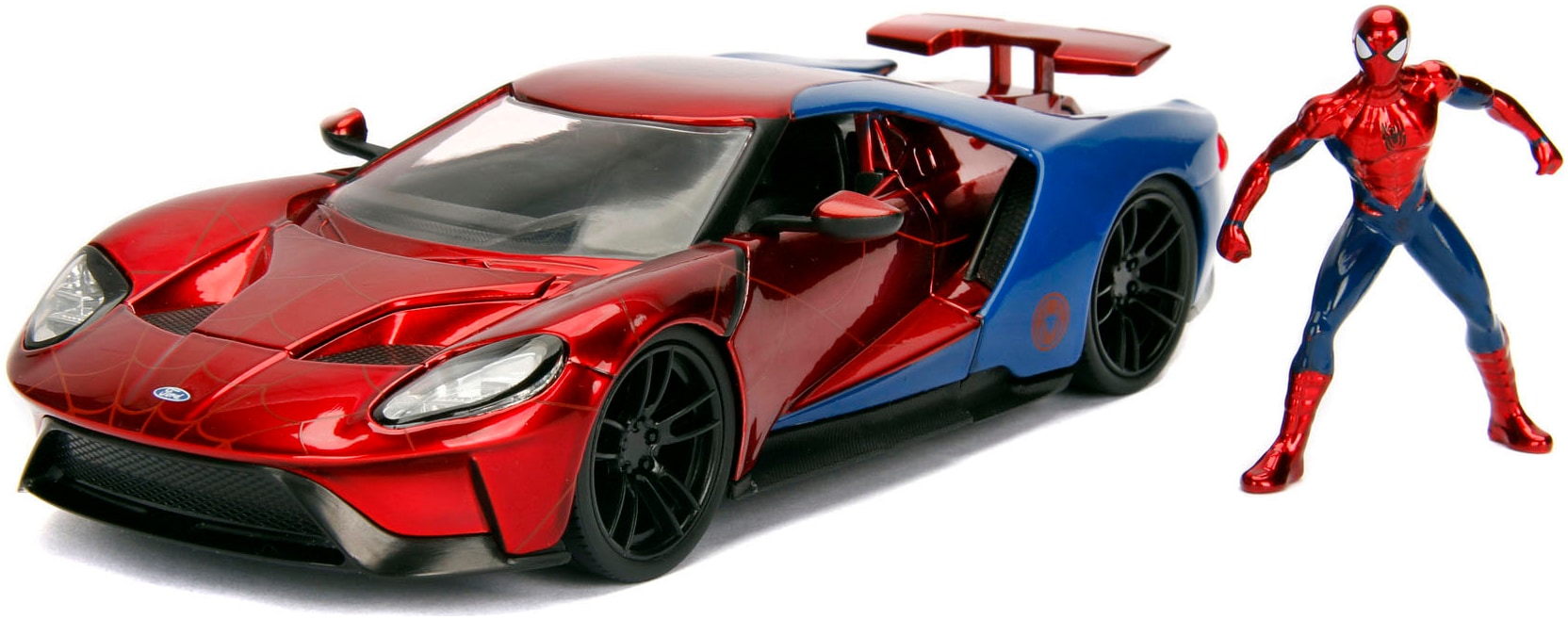 Spielzeug-Auto »Marvel Spiderman 2017 Ford GT 1:24«