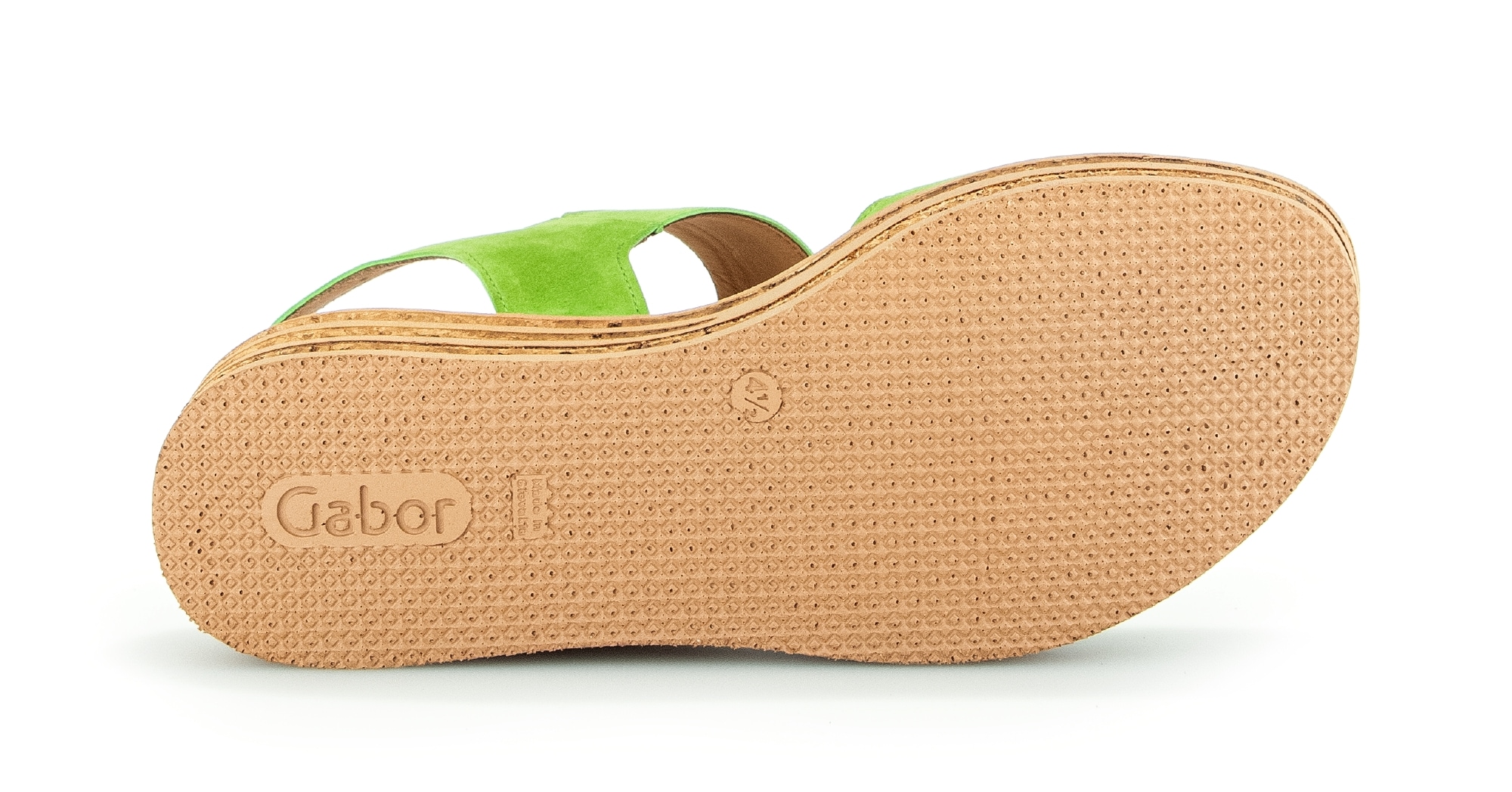 Gabor Keilsandalette, Plateau, Sommerschuh, Sandale mit trendigem Zierschnalle