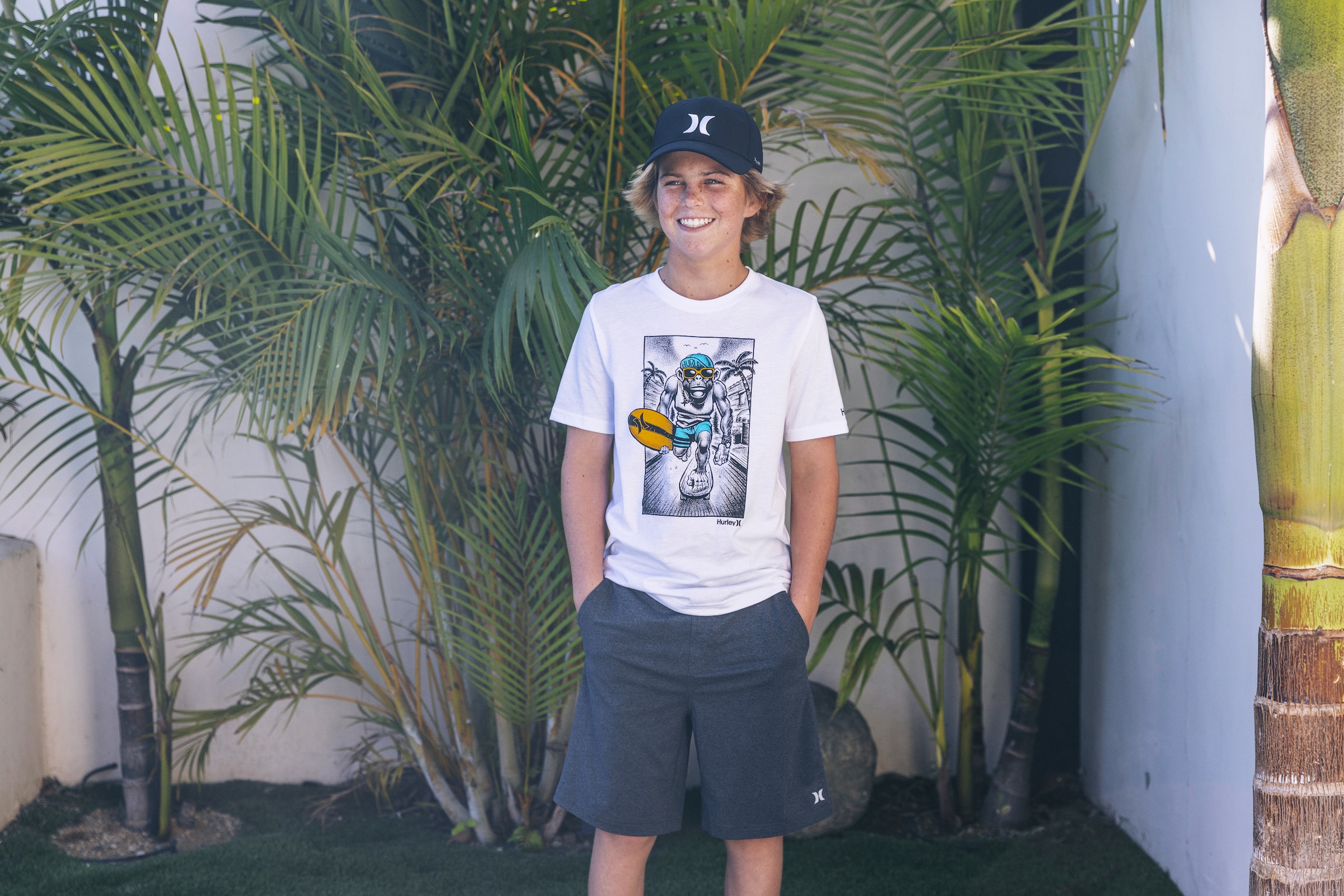 Hurley Baseball Cap »HRLA H2O-DRI ICON ADJUSTABLE C« für Kinder geeignet, Baseball-Cap, aus Polyester