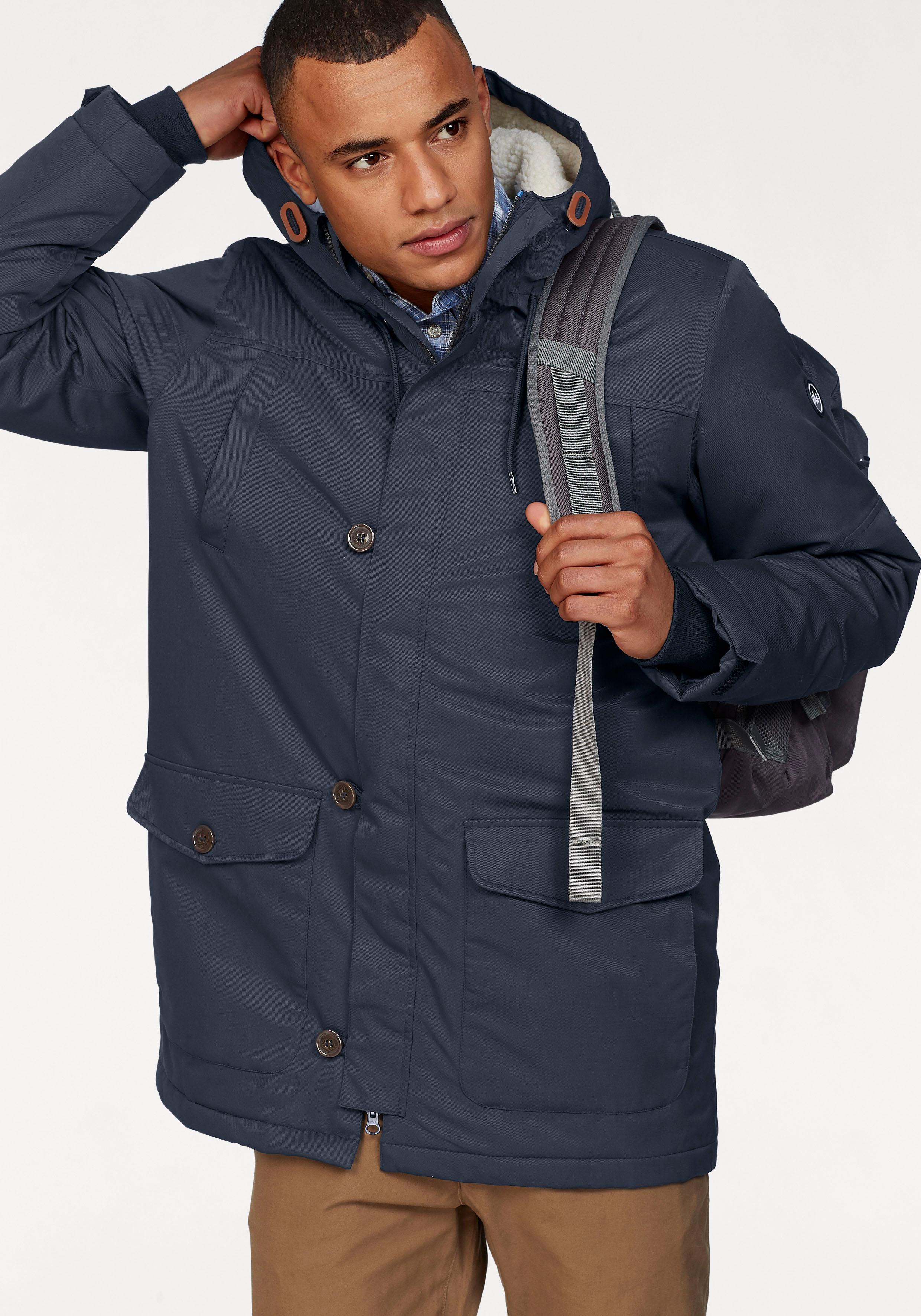 Polarino Funktionsjacke, mit Fellimitatfutter