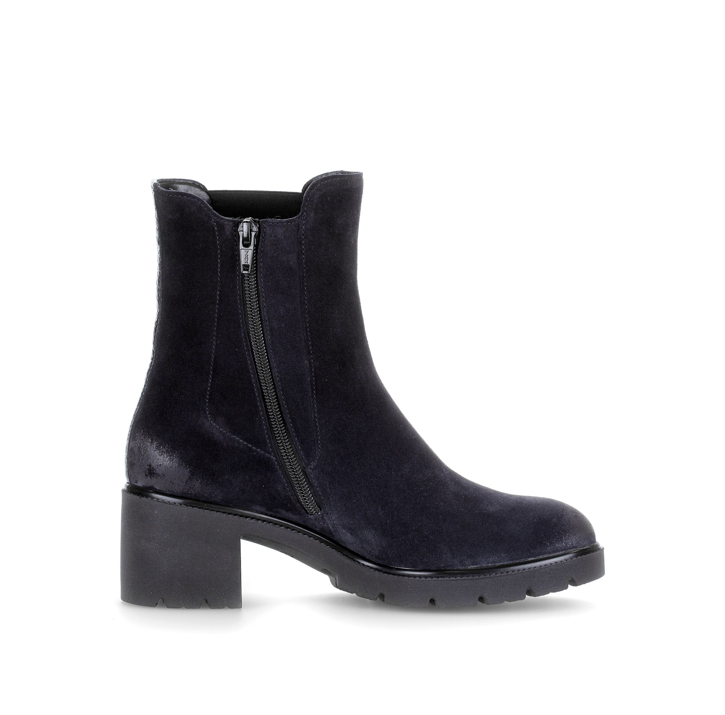 Gabor Chelseaboots  Blockabstz, Stiefelette in Komfortweite H (= sehr weit)