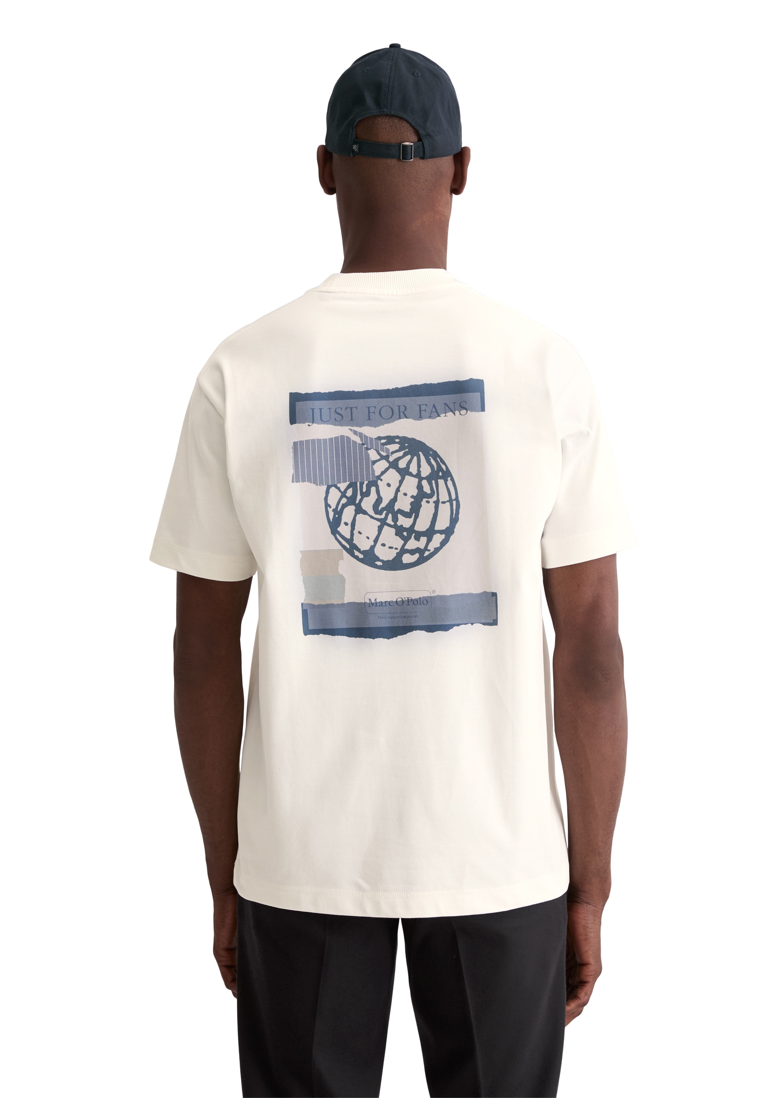 Marc O'Polo T-Shirt »relaxed fit Heavy Jersey mit Rückenprint«