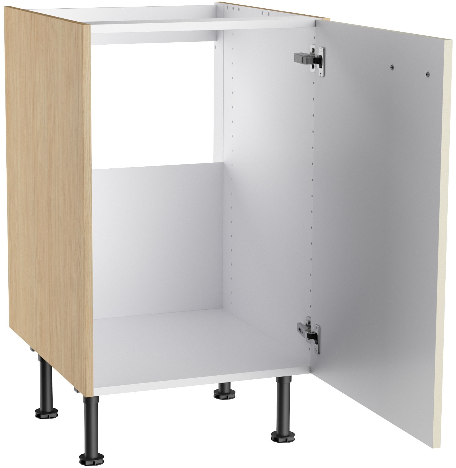 KOCHSTATION Spülenschrank »KS-Lucy« Breite 50 cm, mit 1 Tür, höhenverstellbare Füße, Soft-Close