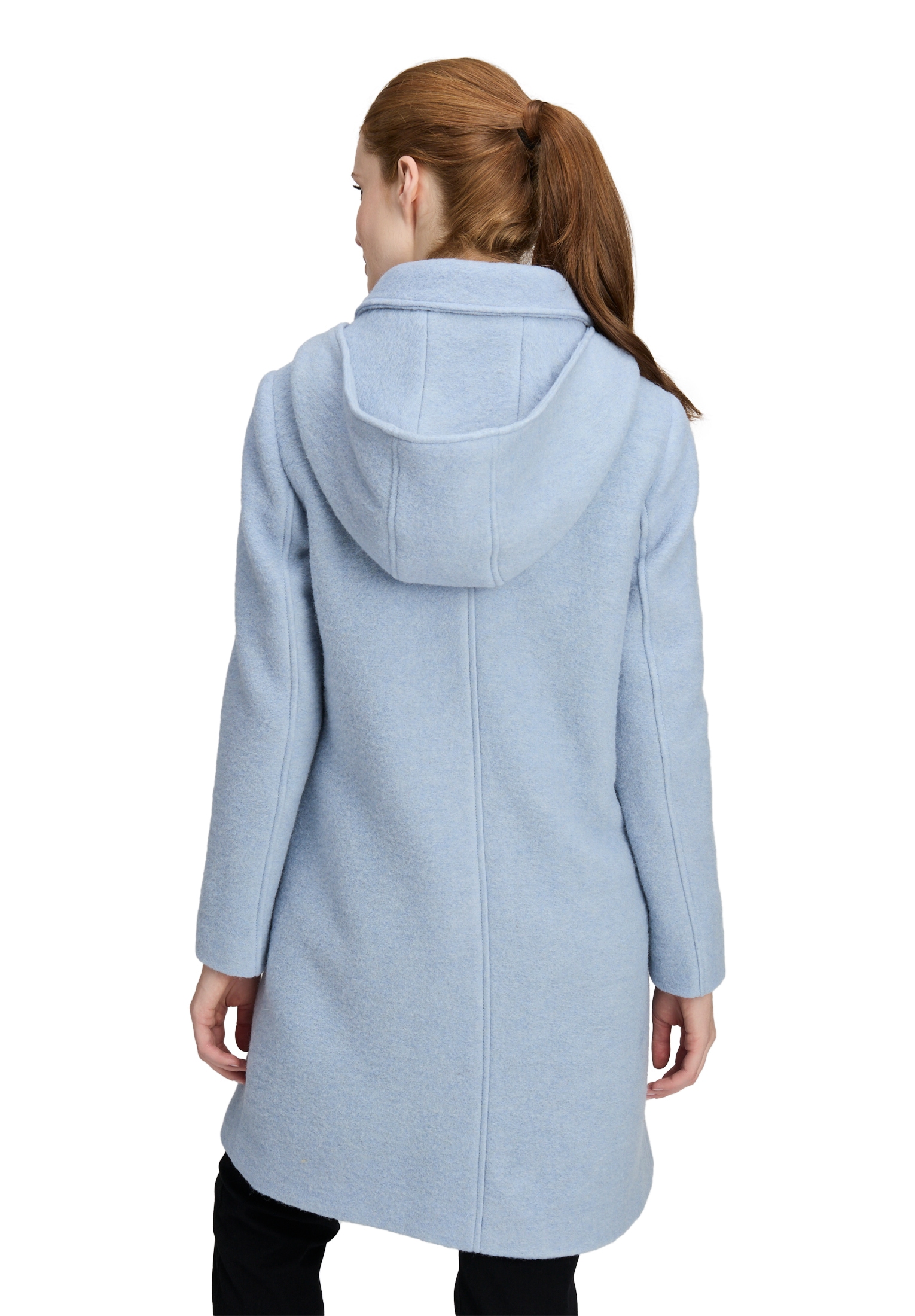 Betty Barclay Wolljacke »Wollmantel mit abnehmbarer Kapuze«