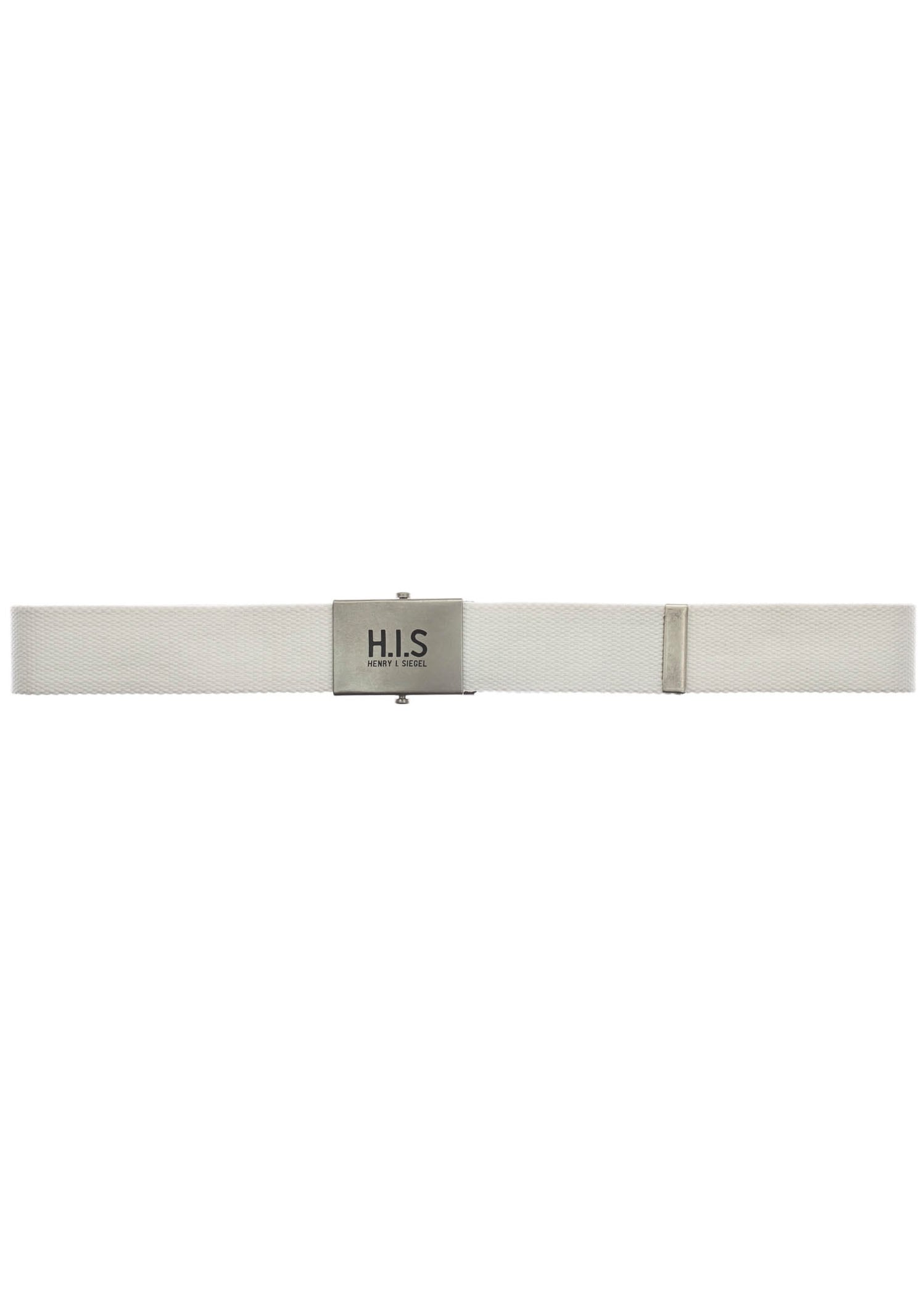 H.I.S Bandgürtel auf OTTO kaufen online Logo Koppelschließe H.I.S bei Stoffgürtel, der mit
