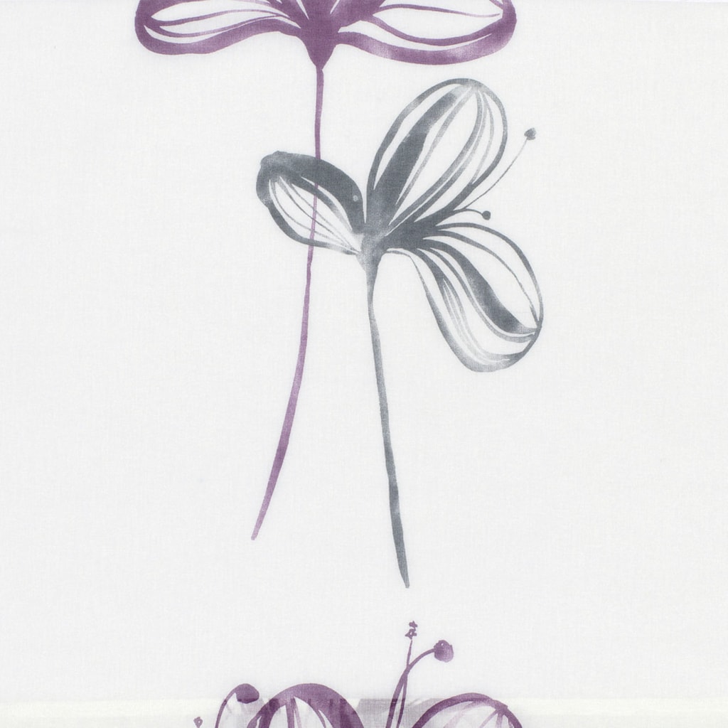 GARDINIA Schiebegardine »Flächenvorhang Stoff Flower«, (1 St.)