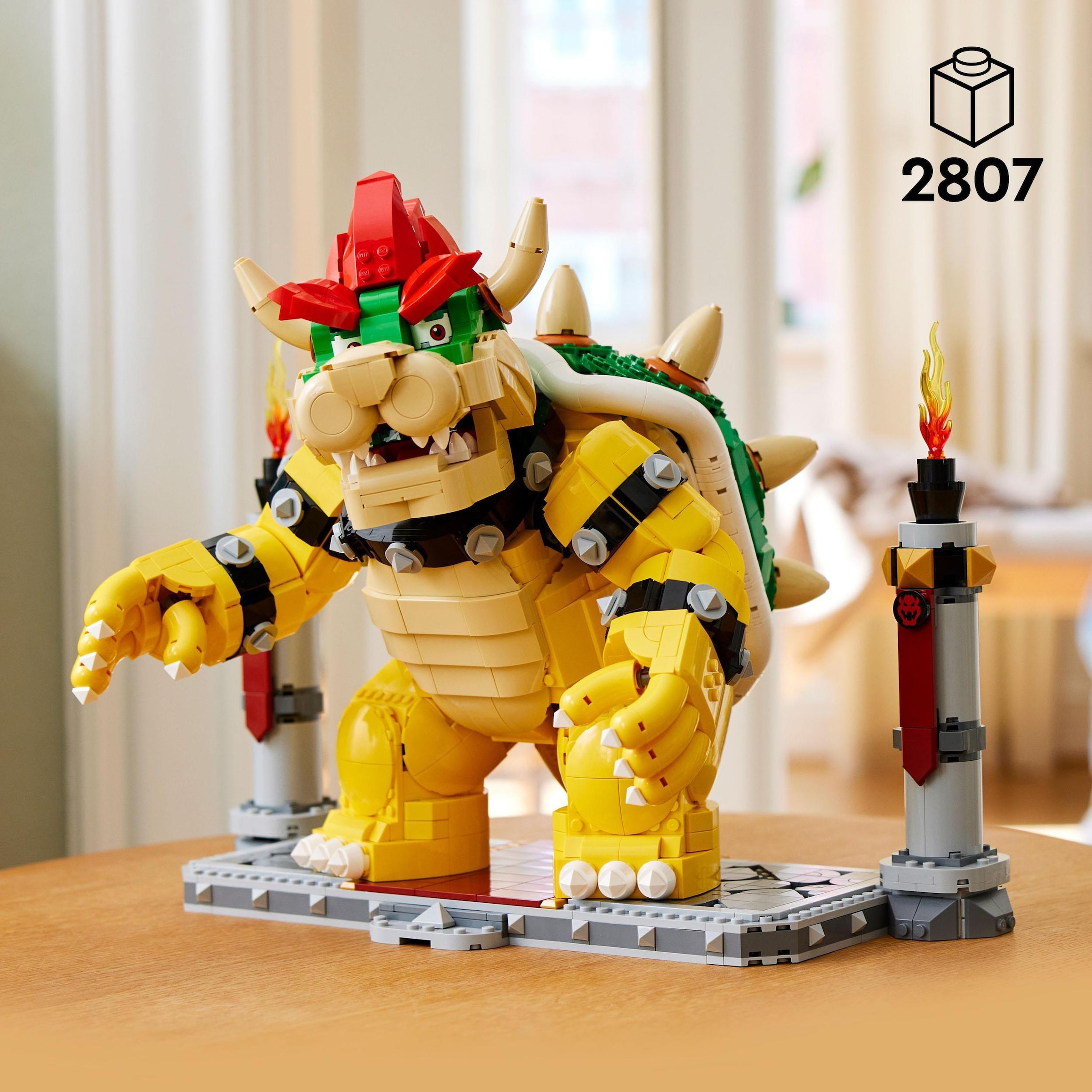 LEGO® Konstruktionsspielsteine »Der mächtige Bowser (71411), LEGO® Super Mario«, (2807 St.), Made in Europe