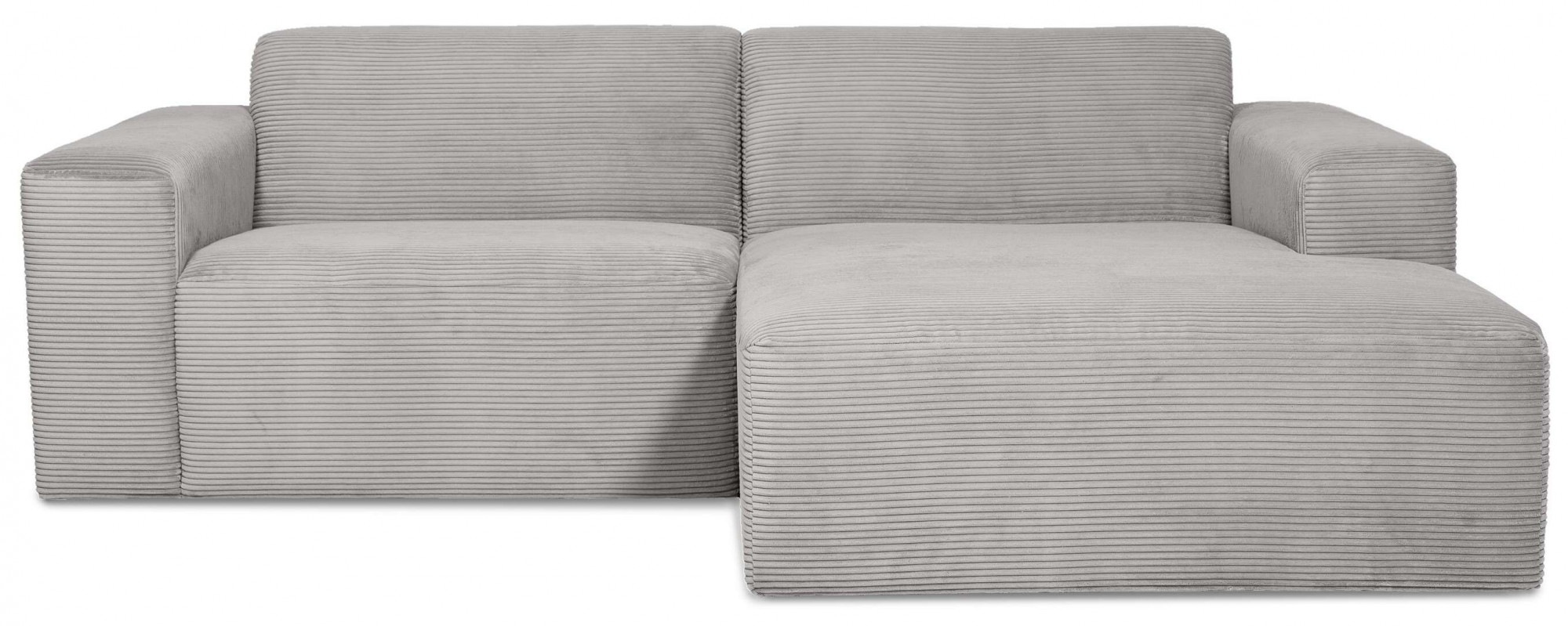 INOSIGN Ecksofa »Koa,228cm, L-Form, Modulsofa, Webstoff, Cord«, Designsofa, weicher Lounge-Sitzkomfort, Welleunterfederung, bodentief