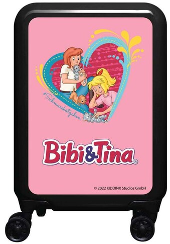 Kiddinx Kinderkoffer »Bibi & Tina Herz, 77 cm«, 4 Rollen, Made in Germany kaufen