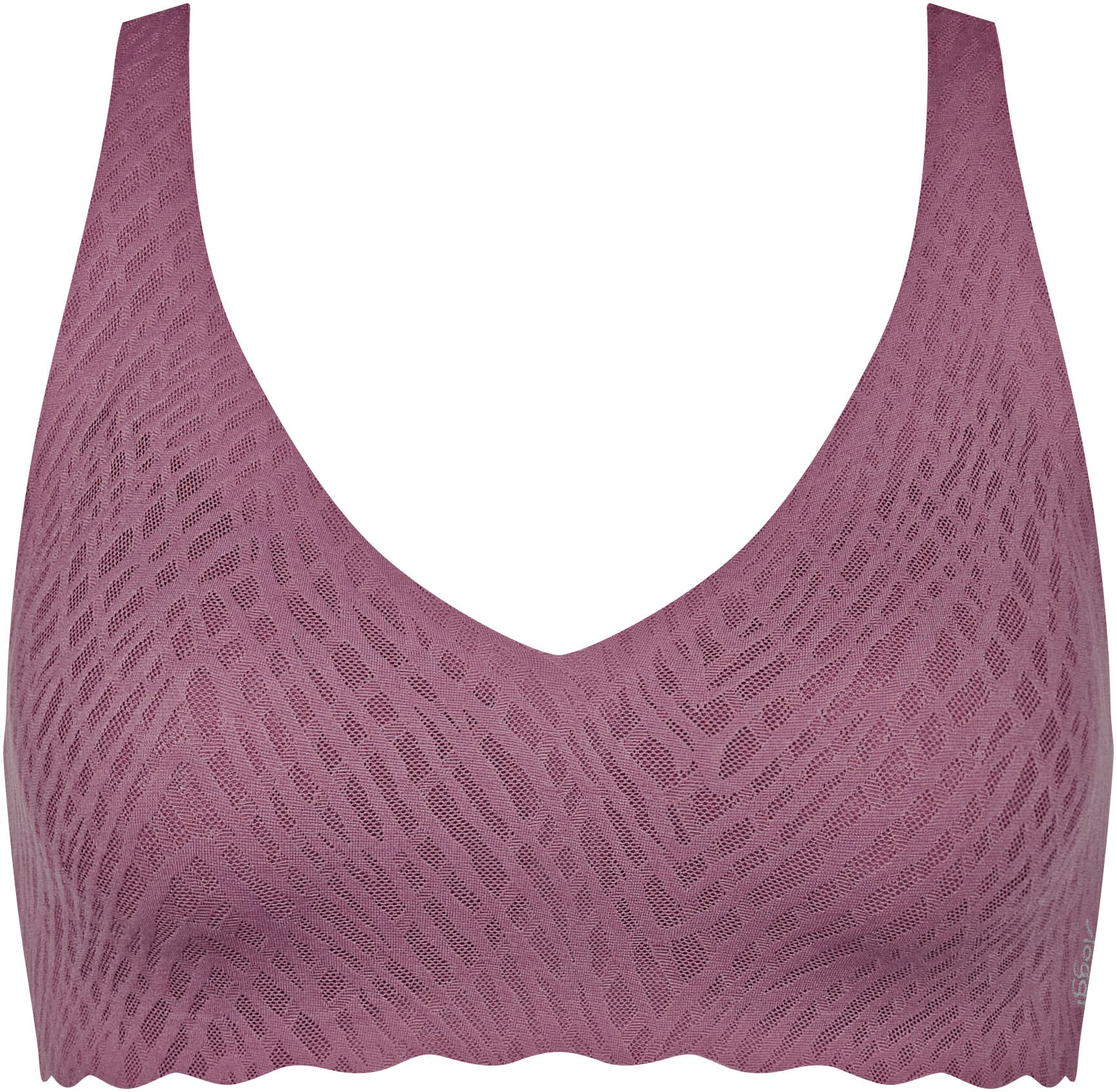 sloggi Bügelloser BH »ZERO Feel Bliss Soft bra«, unsichtbar mit Spitzenoptik