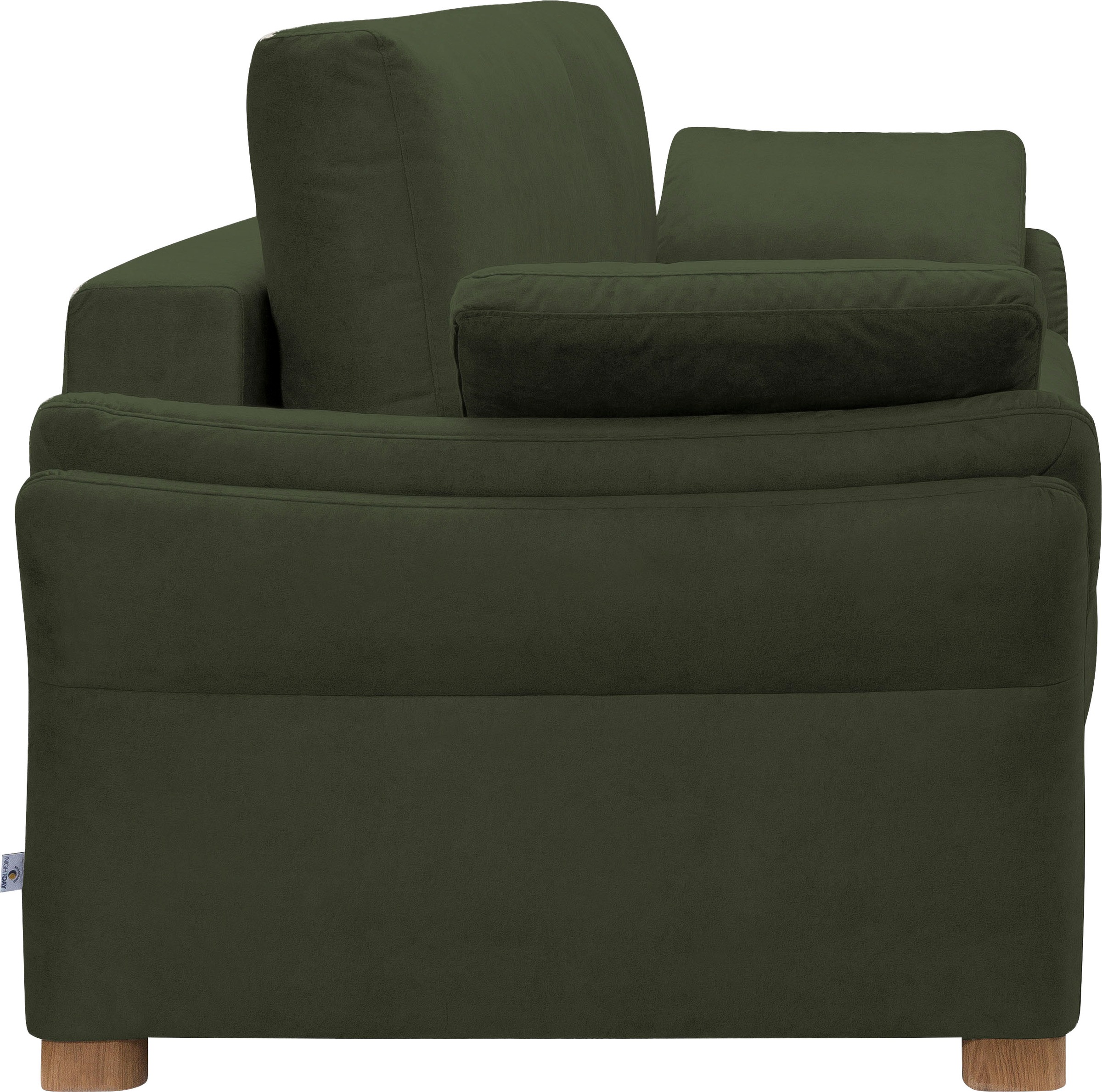 exxpo - sofa fashion 3-Sitzer »Kentt hochwertiger Sitzaufbau für hohen Sitzkomfort, bequeme Armlehnen« inkl. Boxspring/Federkern-Polsterung, Bettfunktion und Bettkasten