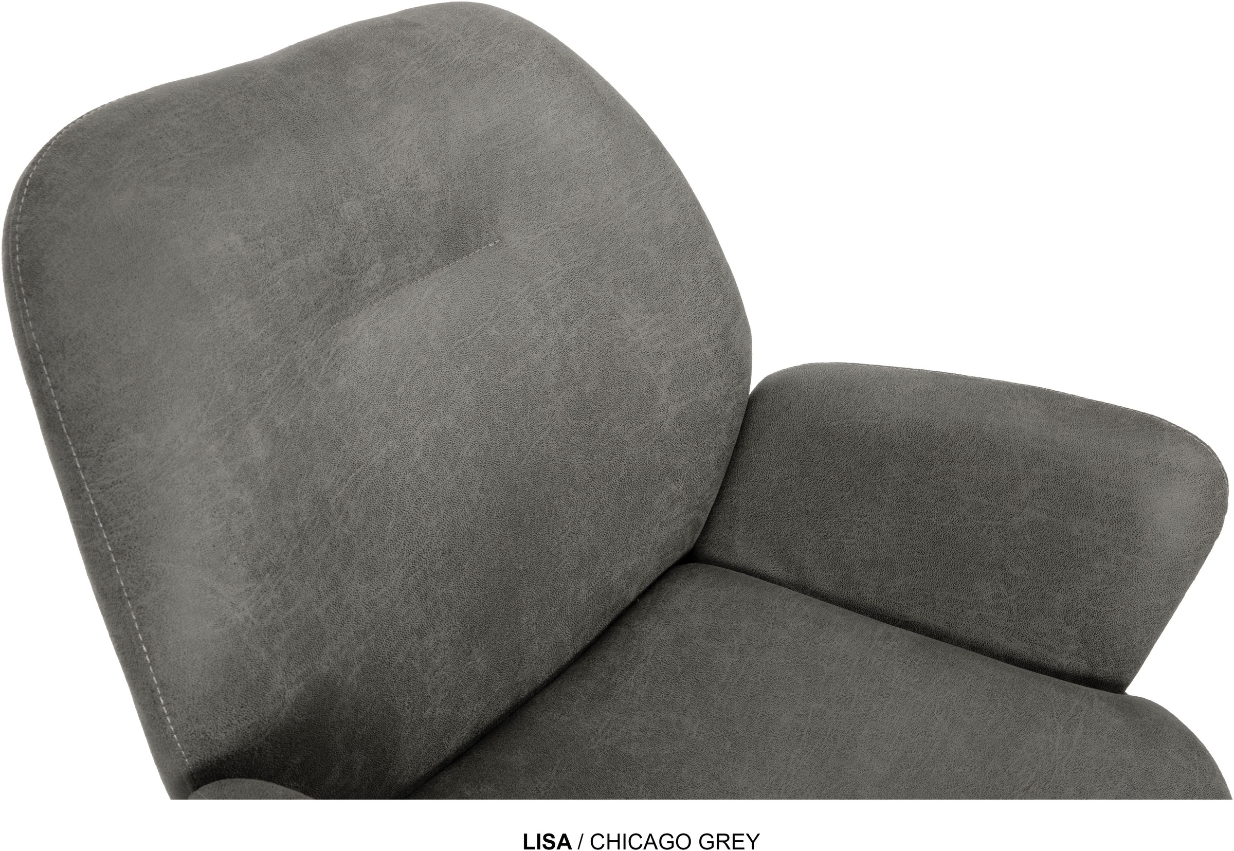 OMG Design Esszimmerstuhl »Lisa« (Set) 1 Stk.Drehstuhl mit auto-return, Armlehnenstuhl