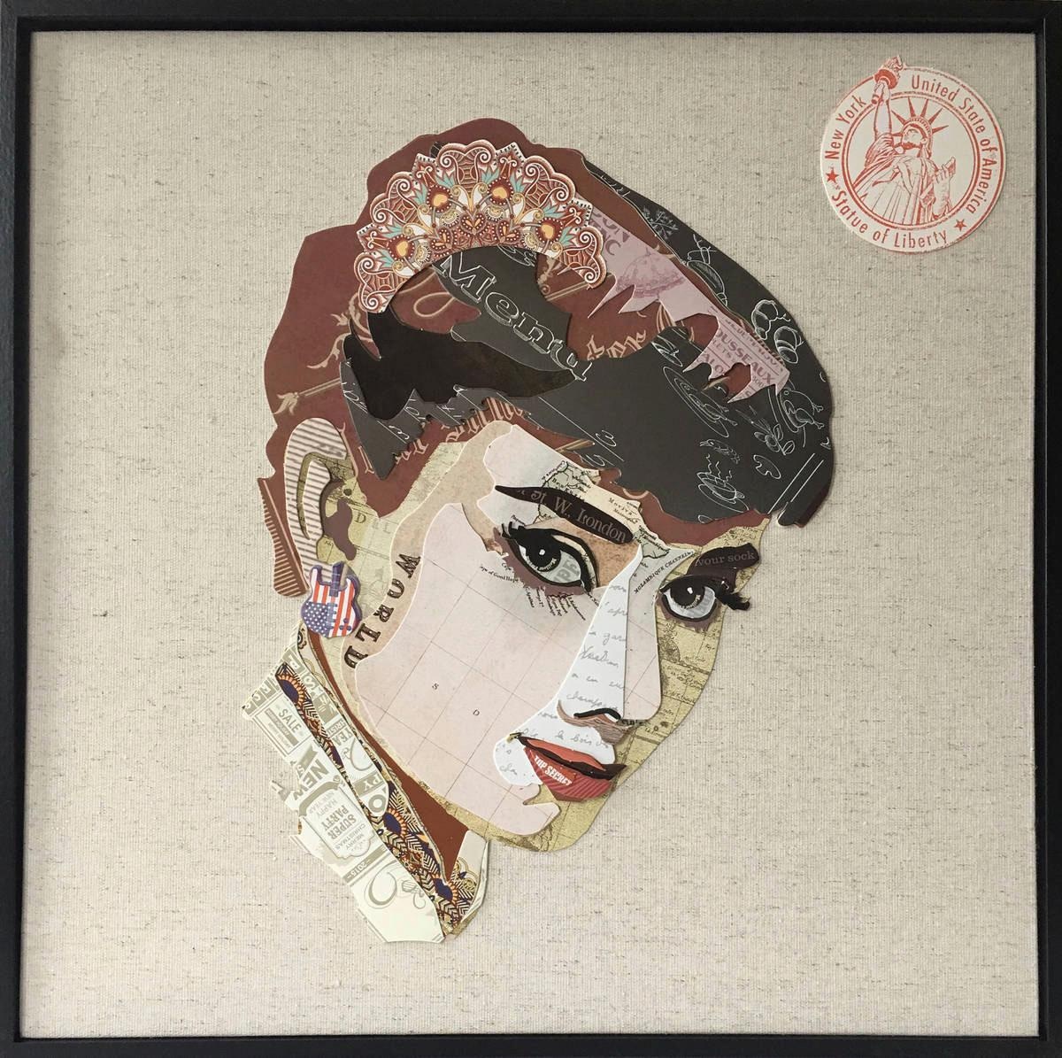 Wandbild »Actress«, 52cm x 52cm