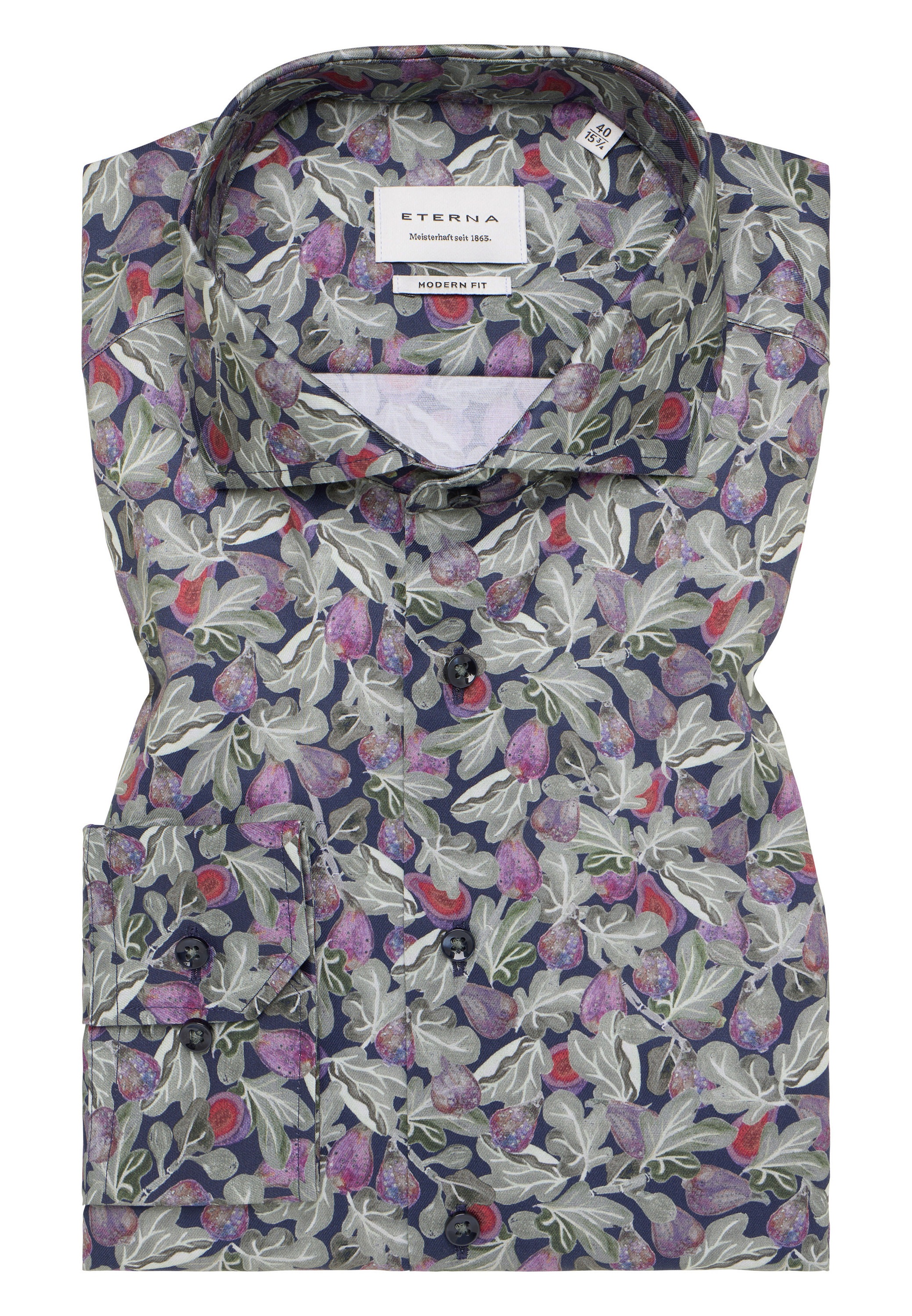 Eterna Langarmhemd »MODERN FIT«, NON IRON (bügelfrei)
