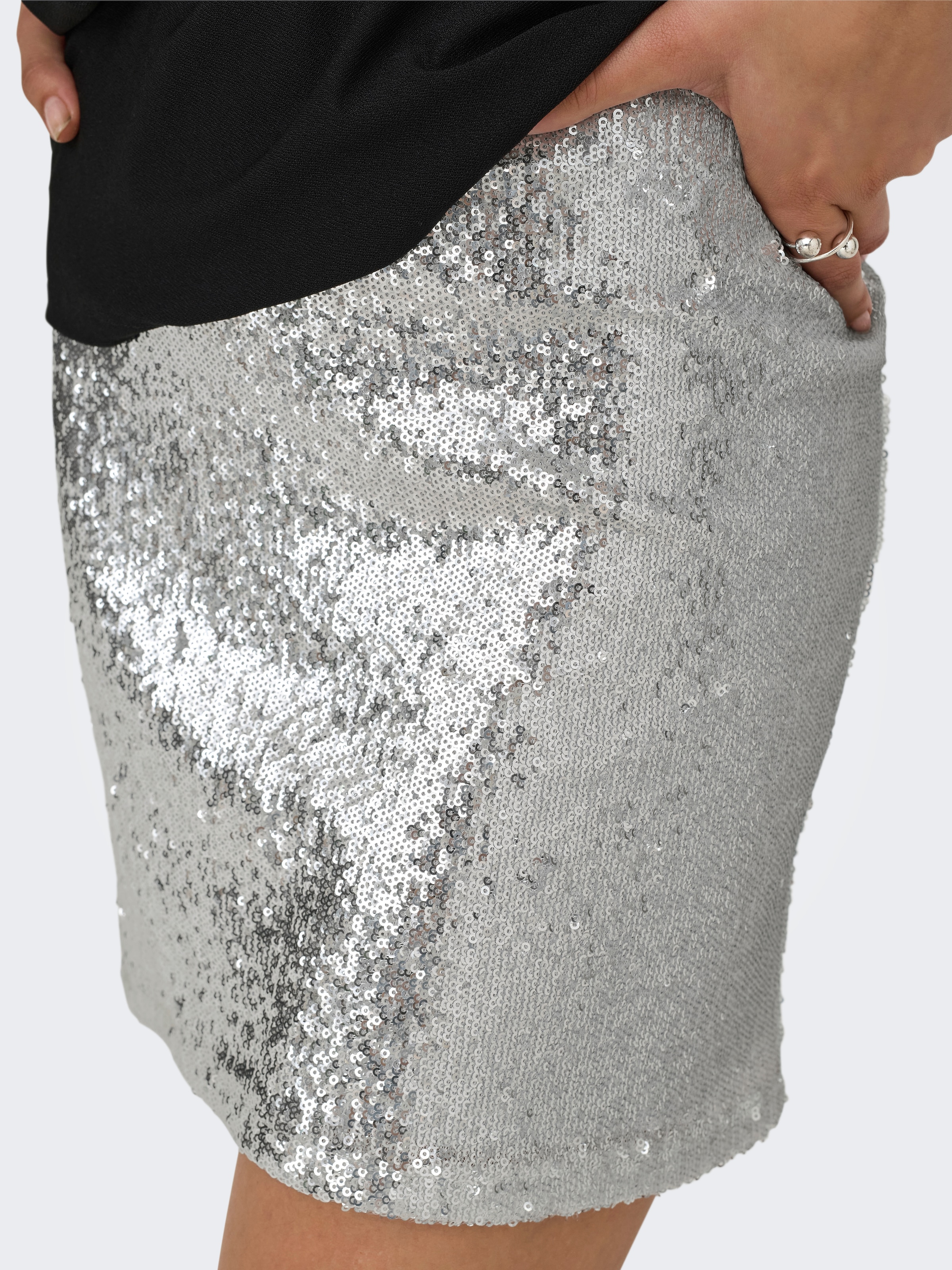ONLY Paillettenrock »ONLSIMONE SHORT SEQUINS SKIRT JRS«
