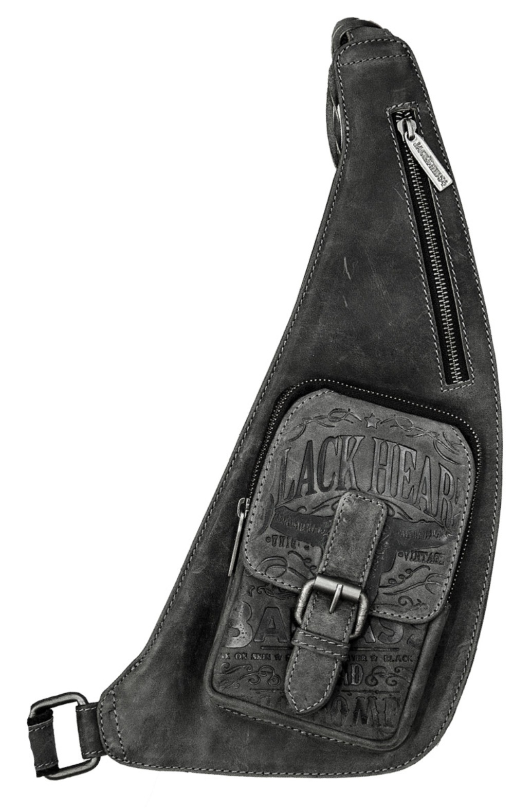 JACK'S INN 54 Umhängetasche »Vengeance«, mit aufgesetzter Tasche mit Magnetverschluss