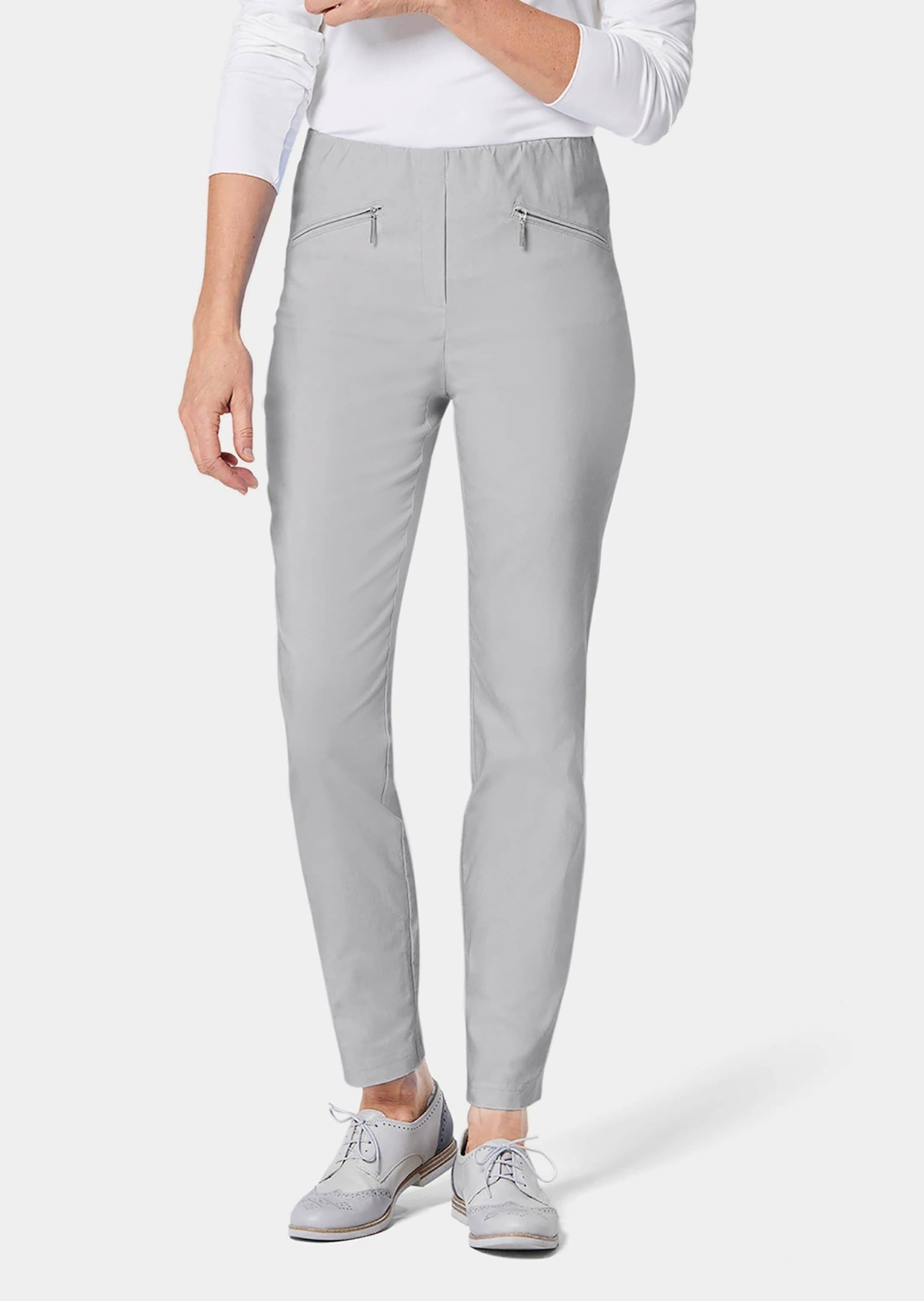 GOLDNER 2-in-1-Hose »Schlupfhose LOUISA mit Steppnähten«