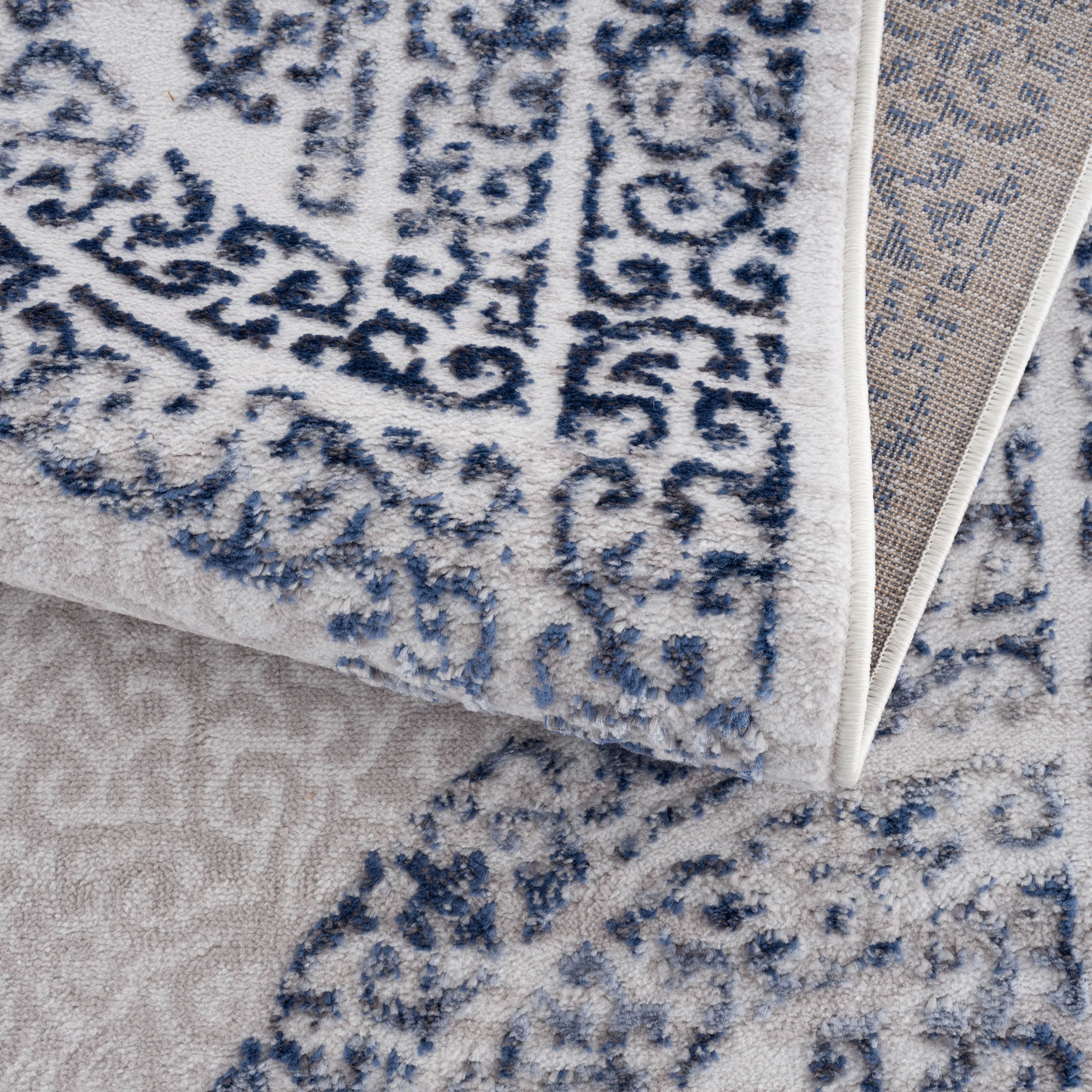 Sanat Teppich »Evra 7001«, rechteckig, 22 mm Höhe, Wohnzimmer, Kurzflor, modern, Läufer