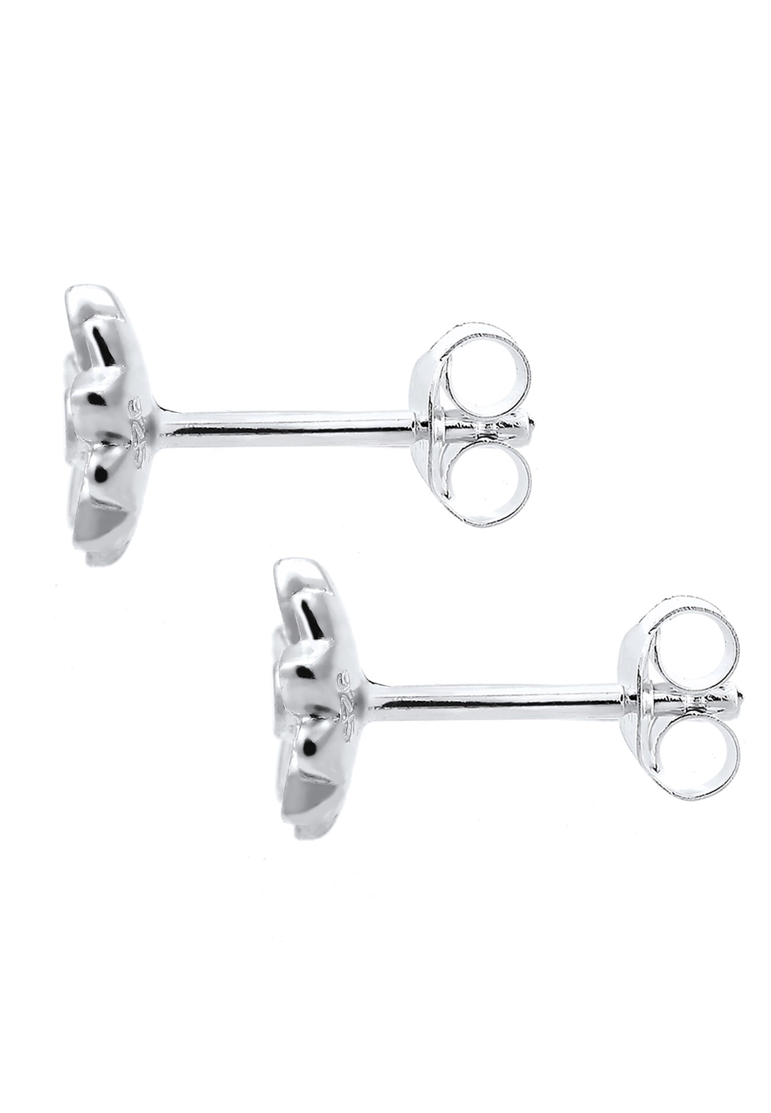 Elli Paar Ohrstecker »Ohrringe Kinder Blume Pastell Emaille 925 Sterling Silber«