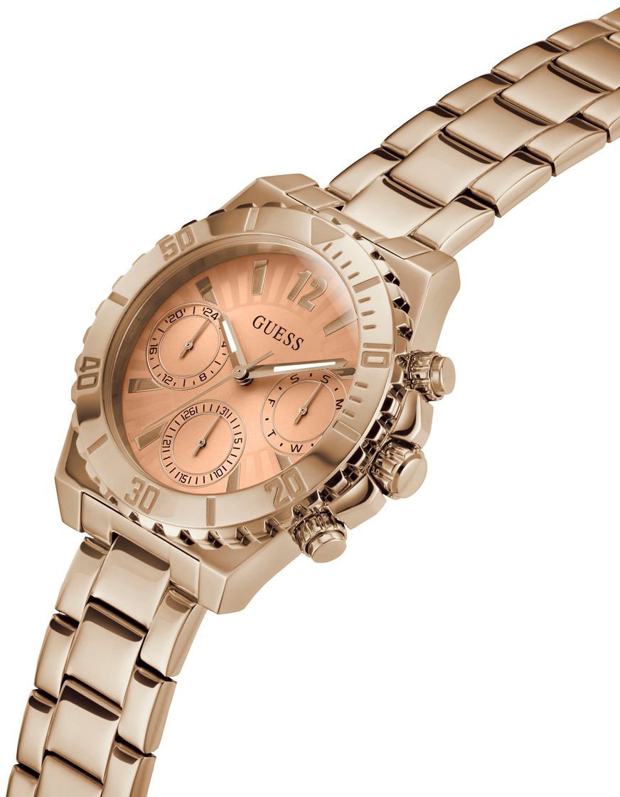 Guess Multifunktionsuhr »PHOEBE«, Armbanduhr, Quarzuhr, Damenuhr