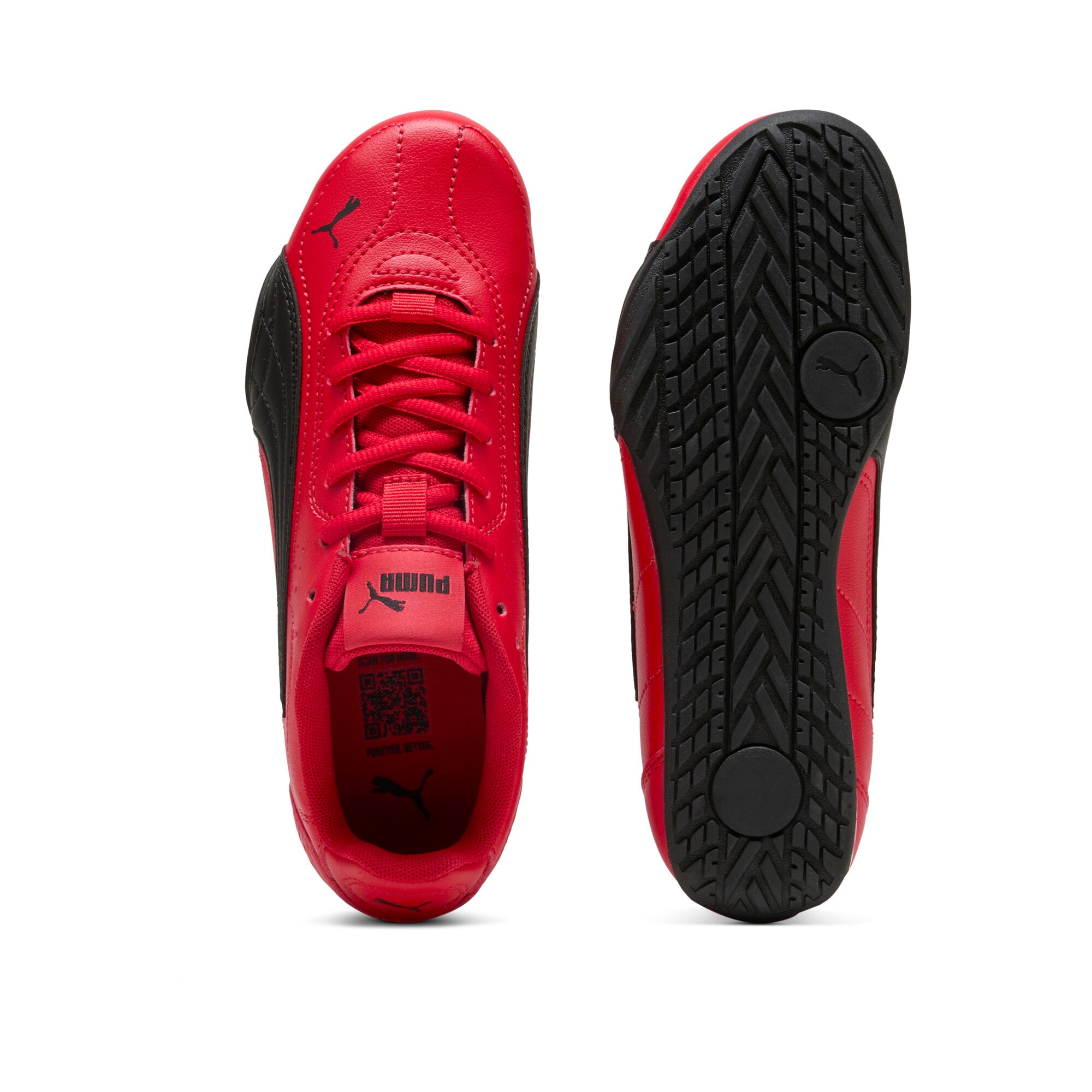 PUMA Sneaker »CATCH JR«  mit Gummilaufsohle, mit Schnürung, mit SOFTFOAM+ Innensohle