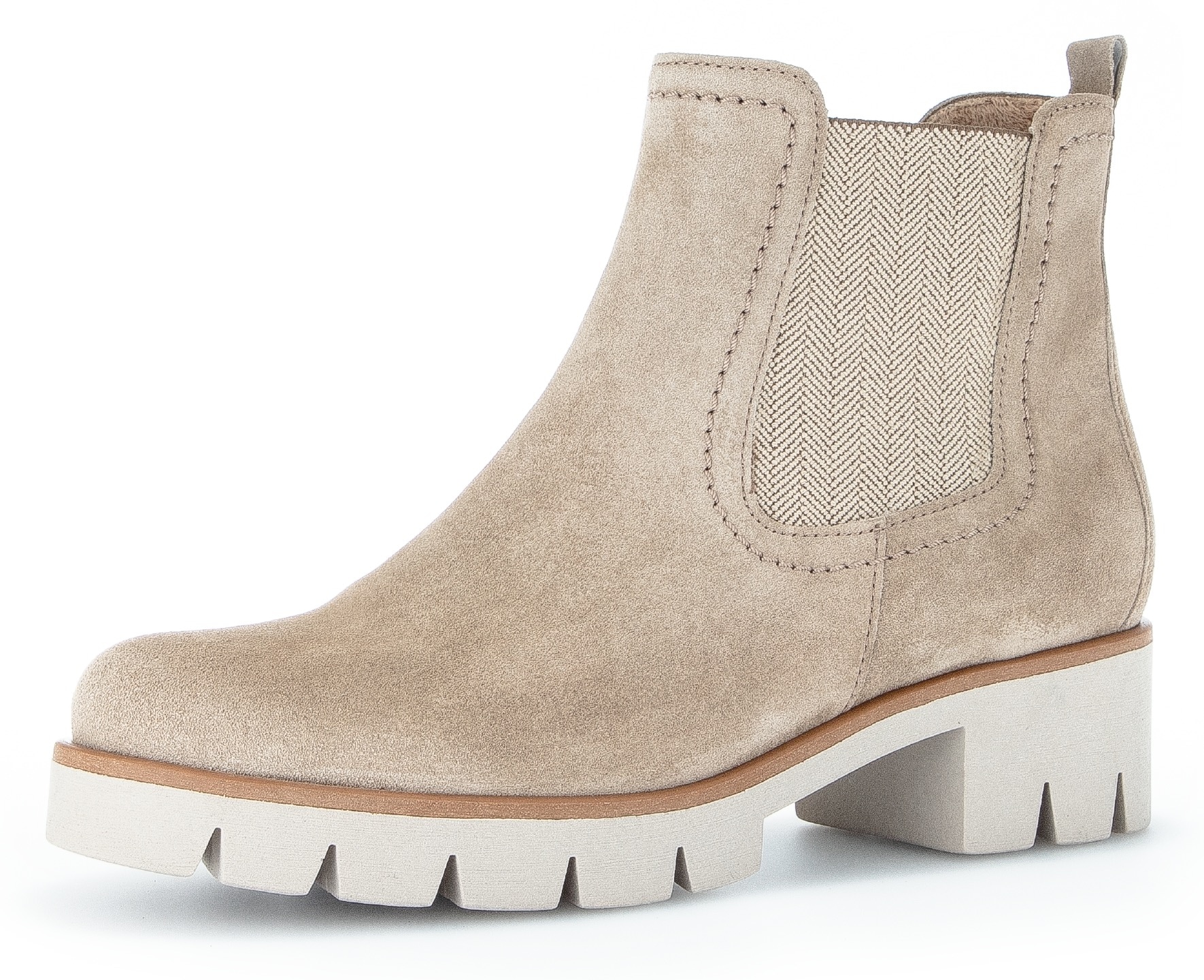 Chelseaboots, Blockabsatz, Stiefelette mit Best Fitting Ausstattung