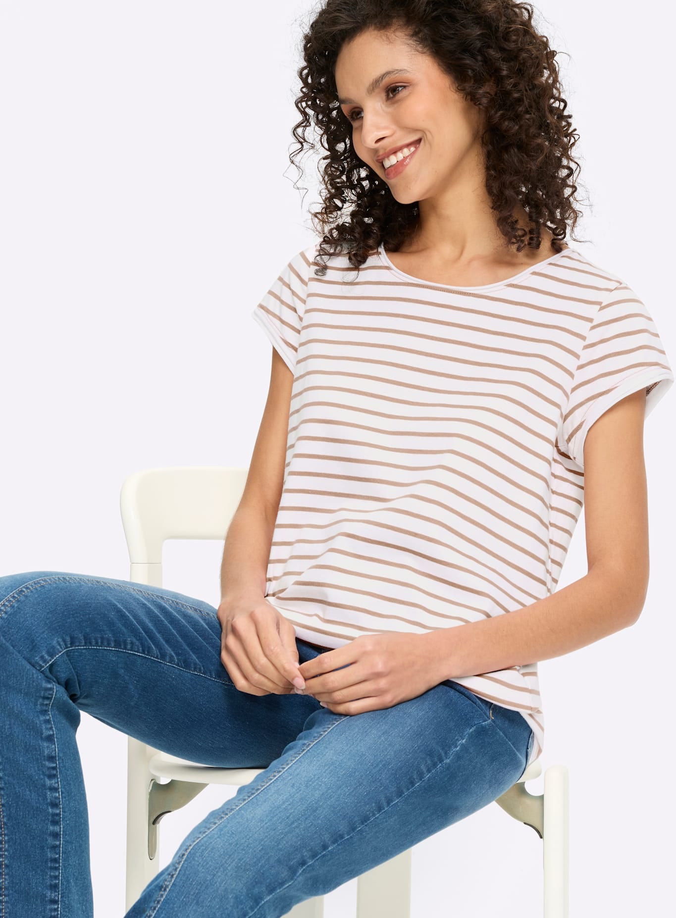 heine T-Shirt »Ringelshirt« 1 tlg.