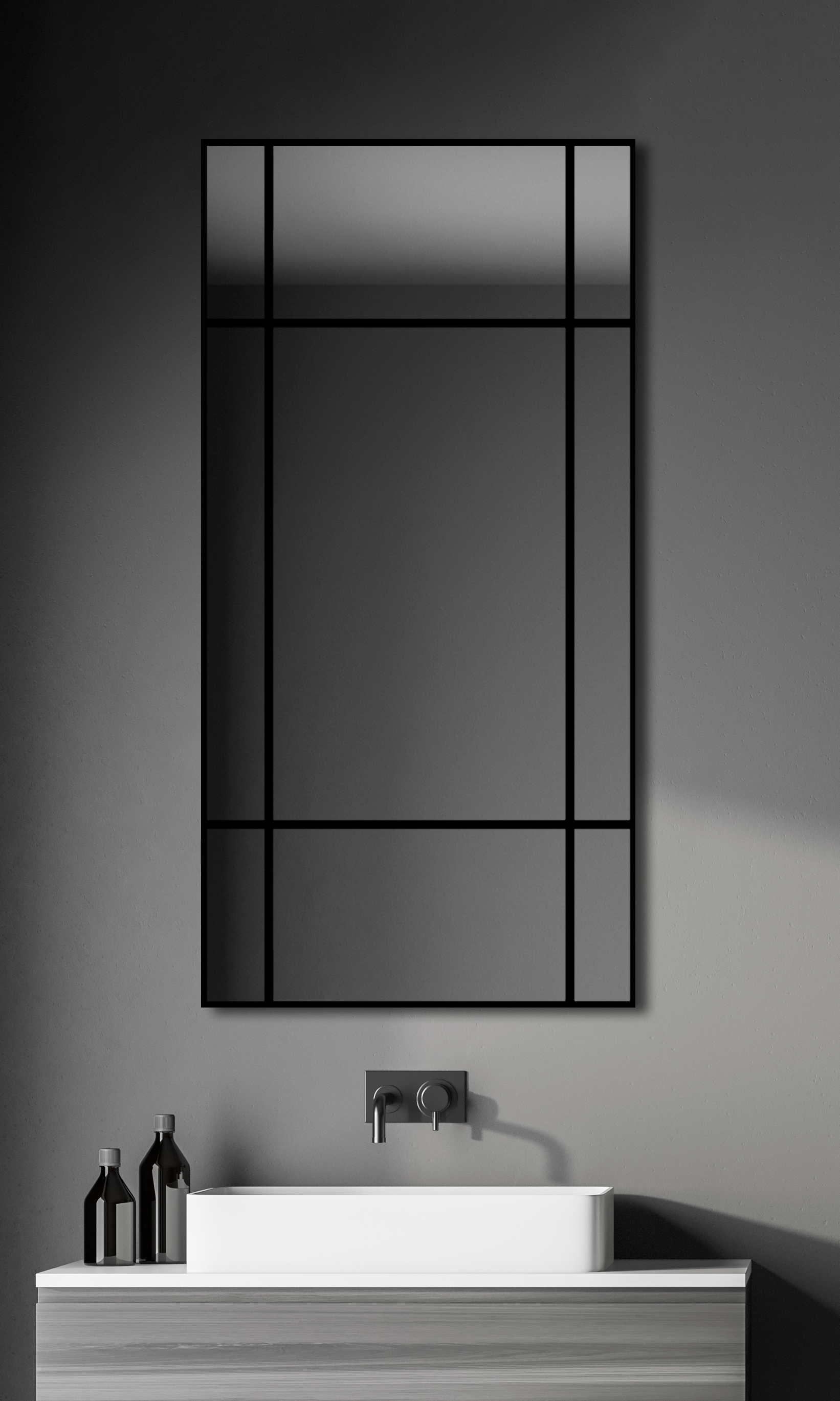 Aluminiumrahmen, Talos mit dekorativer BxH: Wandspiegel, cm 60x120 Spiegel OTTO bei