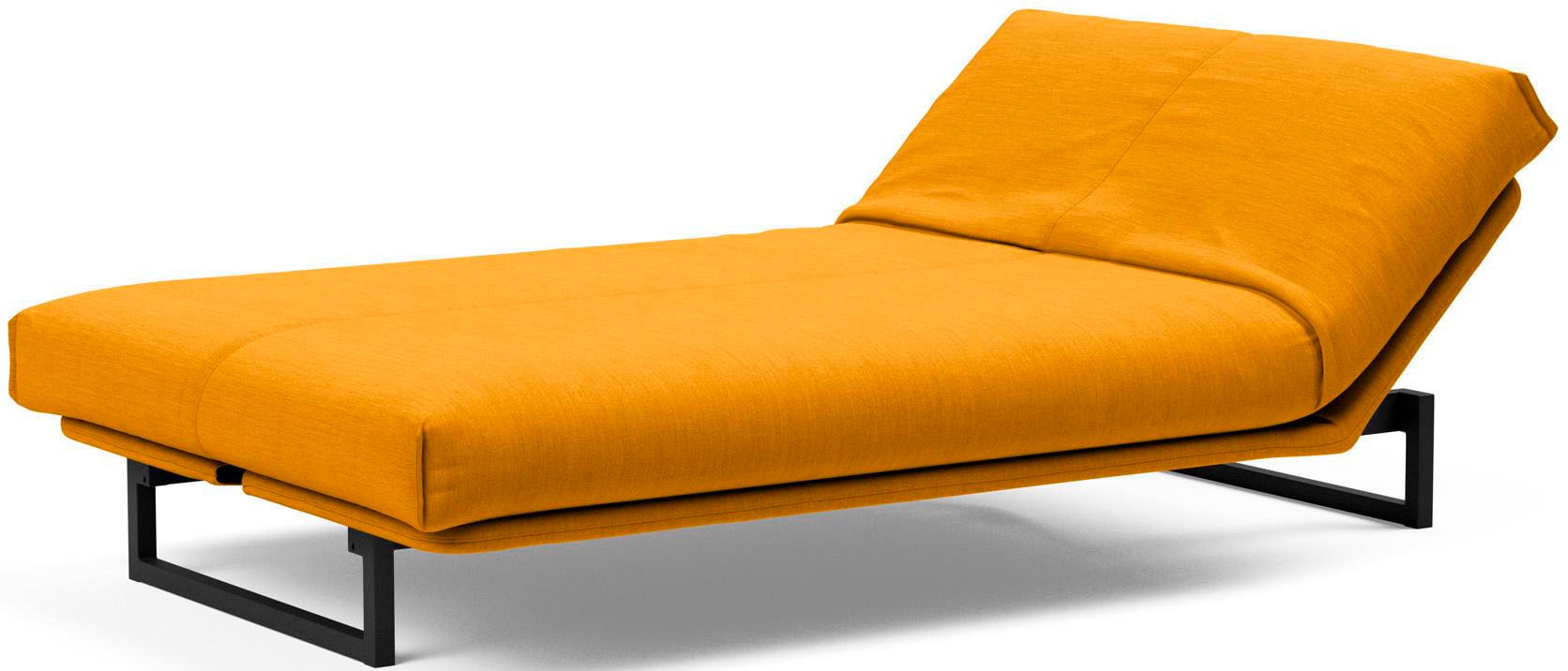 INNOVATION LIVING ™ Schlafsofa »Fraction Dauerschlaffunktion, schlicht und elegant, Industriedesign«, bequem, Rückenlehne 3-fach verstellbar