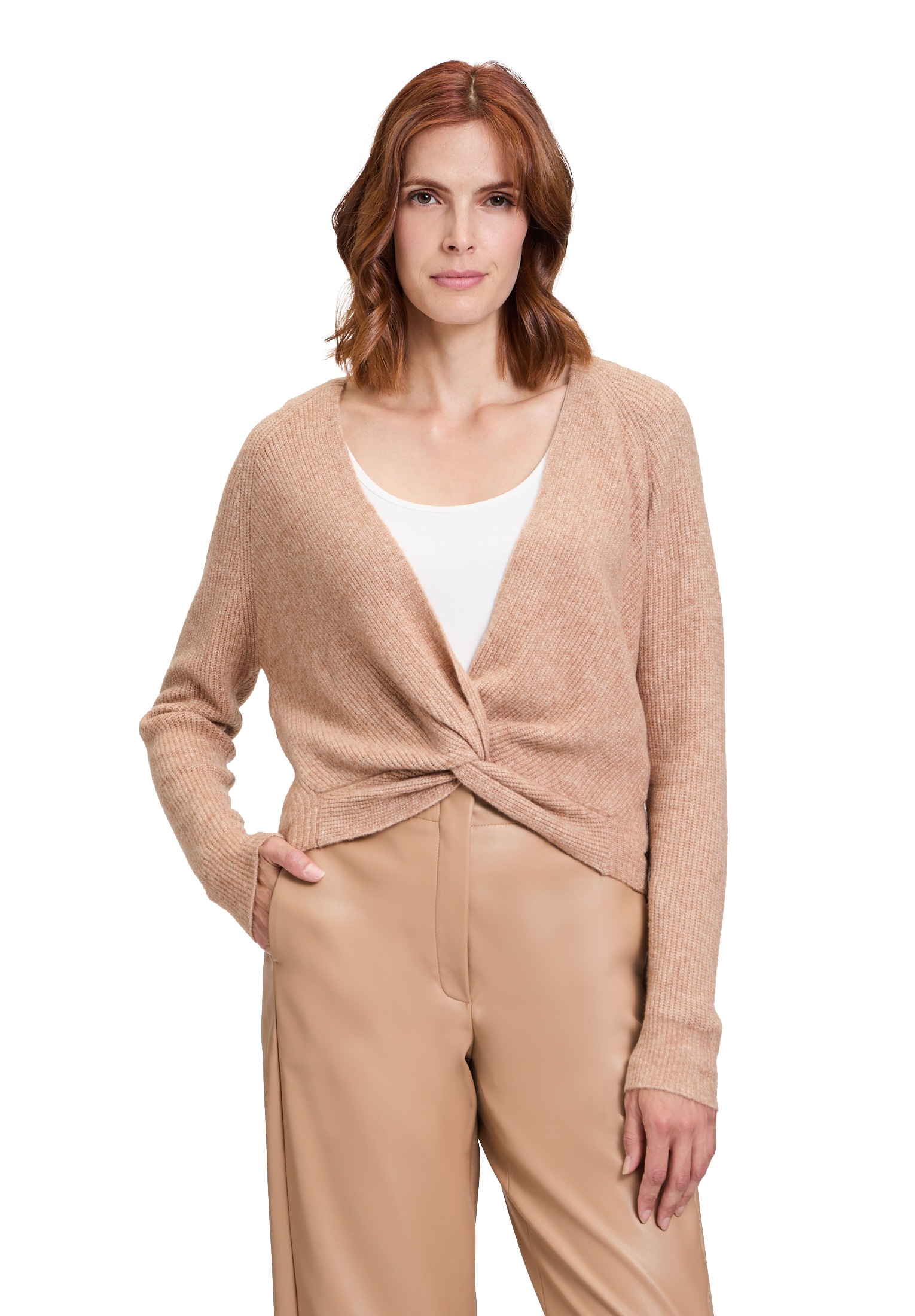 Betty&Co Strickpullover »Strickpullover mit V-Ausschnitt«