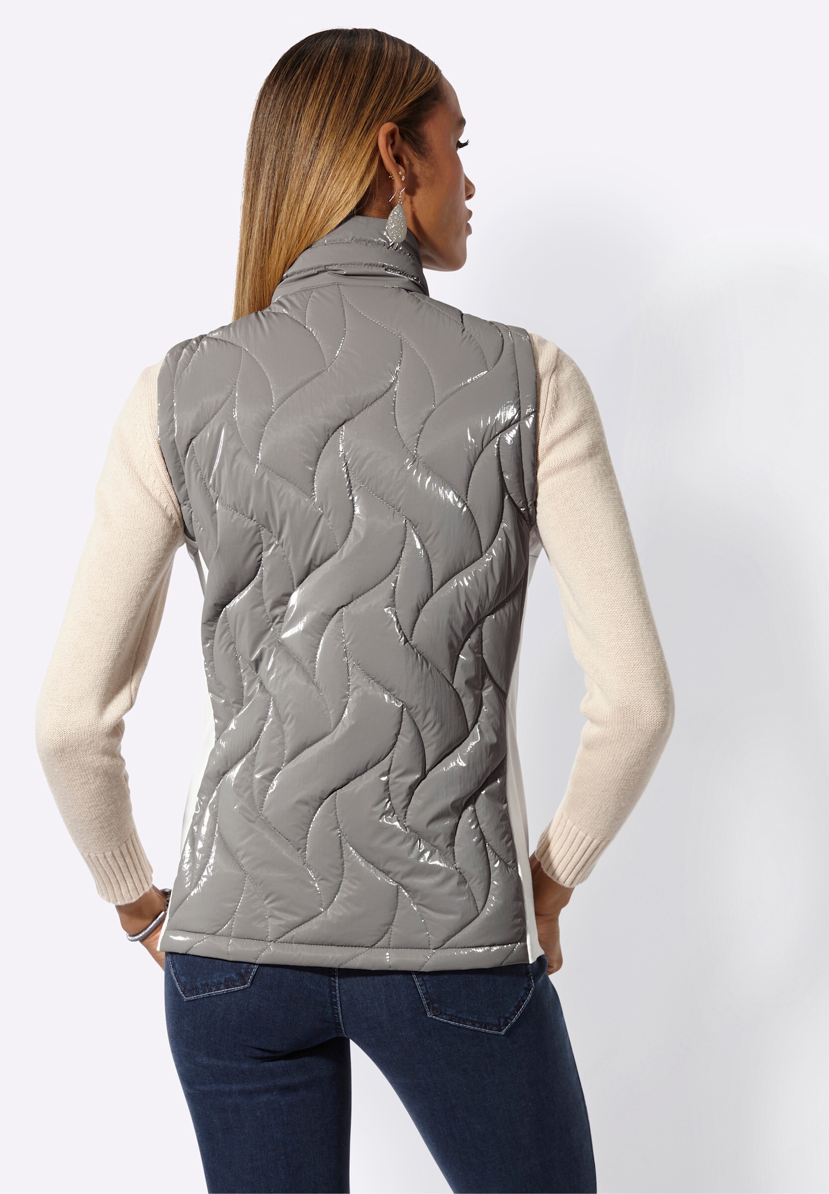 creation L Steppweste »Steppweste Steppweste mit seitlichen Einsätzen«