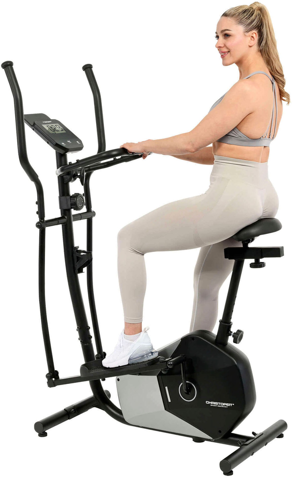 Christopeit Sport® Crosstrainer »Crosstrainer CT 6« 120 kg max. Benutzergewicht, 15 Widerstandsstufen