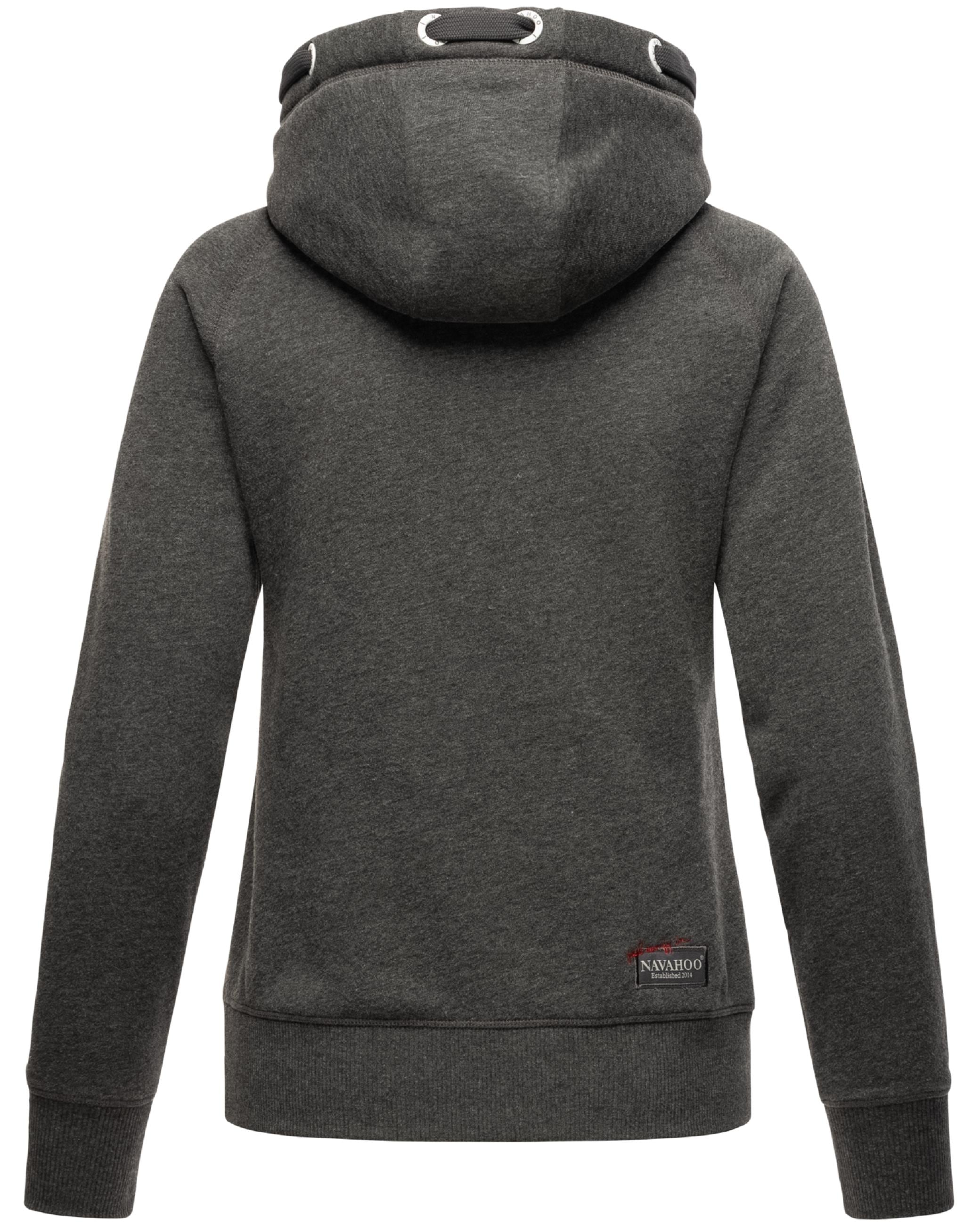 Navahoo Kapuzensweatshirt »Kapuzensweatshirt Liebesmäuschen«, Kuscheliger Damen Hoodie mit dicken Tunnelzugkordeln