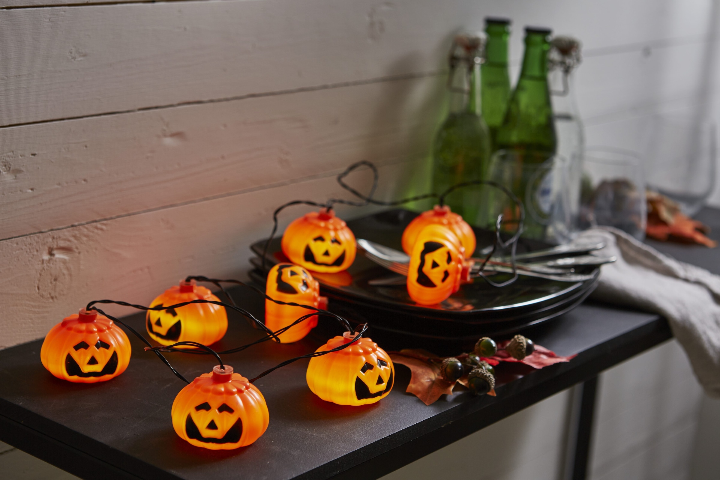 Parforce Traditional Hunting LED-Lichterkette »Halloween« 8 Stk.-flammig kaltweiße LEDs, outdoor, Batterie, Timer,
ca. 210 cm Länge