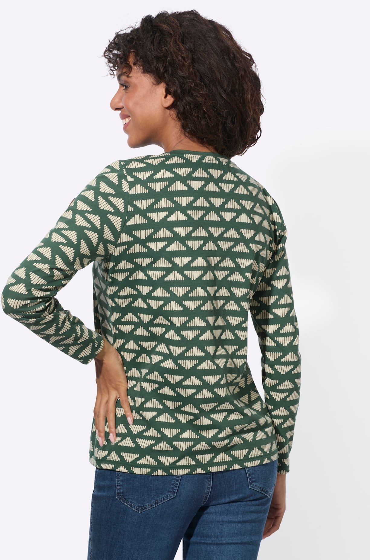 Casual Looks Langarmshirt »Ringelshirt« 1