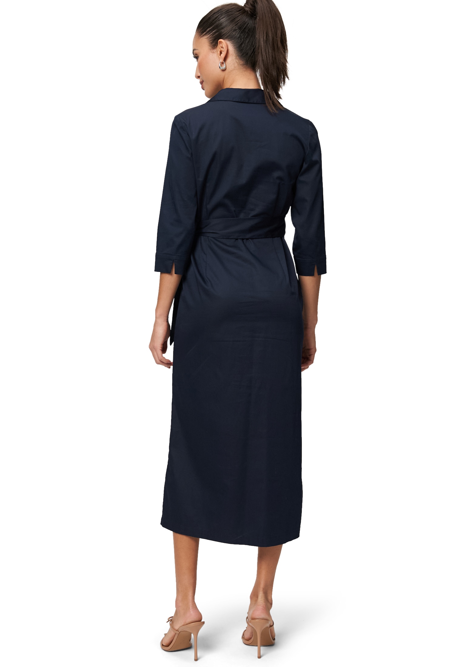Zero Midikleid »Midikleid mit Wickeloptik«